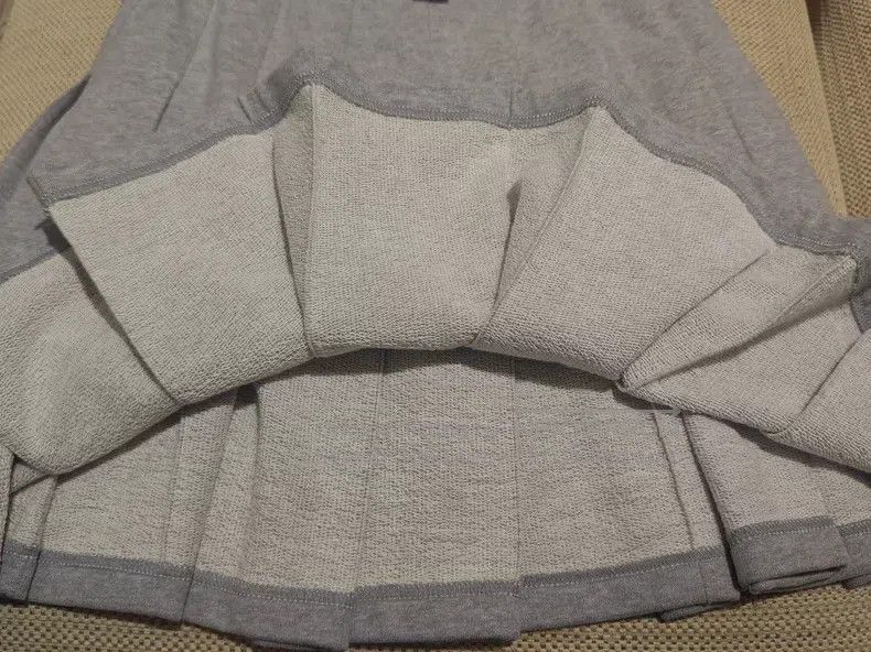 Thom Browne Thom Browne Gray A-line pleated short skirt Size 27" / US 4 / IT 40 - 3 Thumbnail