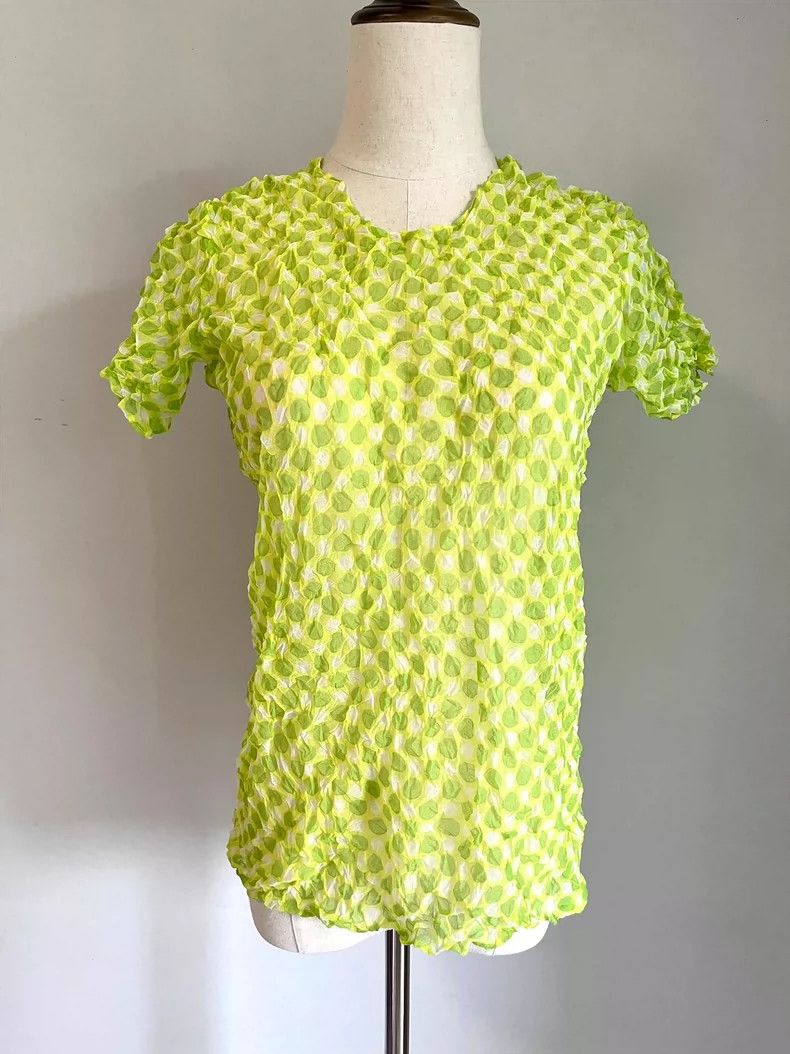 Issey Miyake Issey Miyake size:2 Green mainline see-through polka dot s Size M / US 6-8 / IT 42-44 - 6 Thumbnail