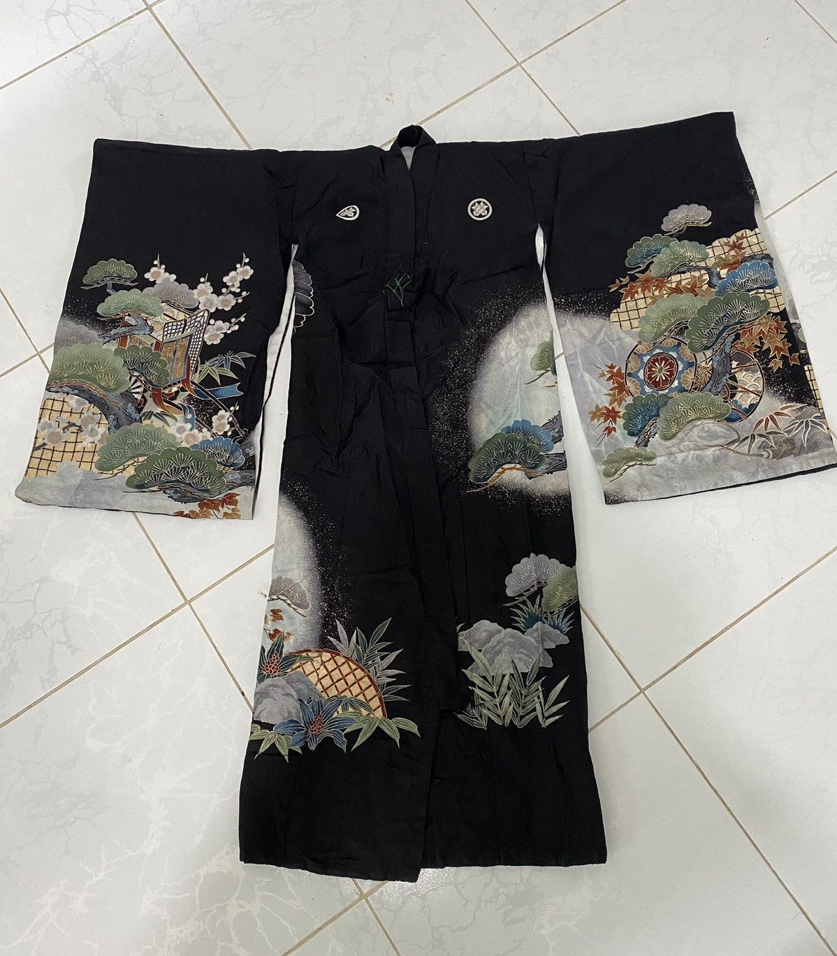 Japanese Brand × Vintage Insane Vintage Japanese Traditional Eagle Full Screen Yakuza Size US XS / EU 42 / 0 - 2 Thumbnail