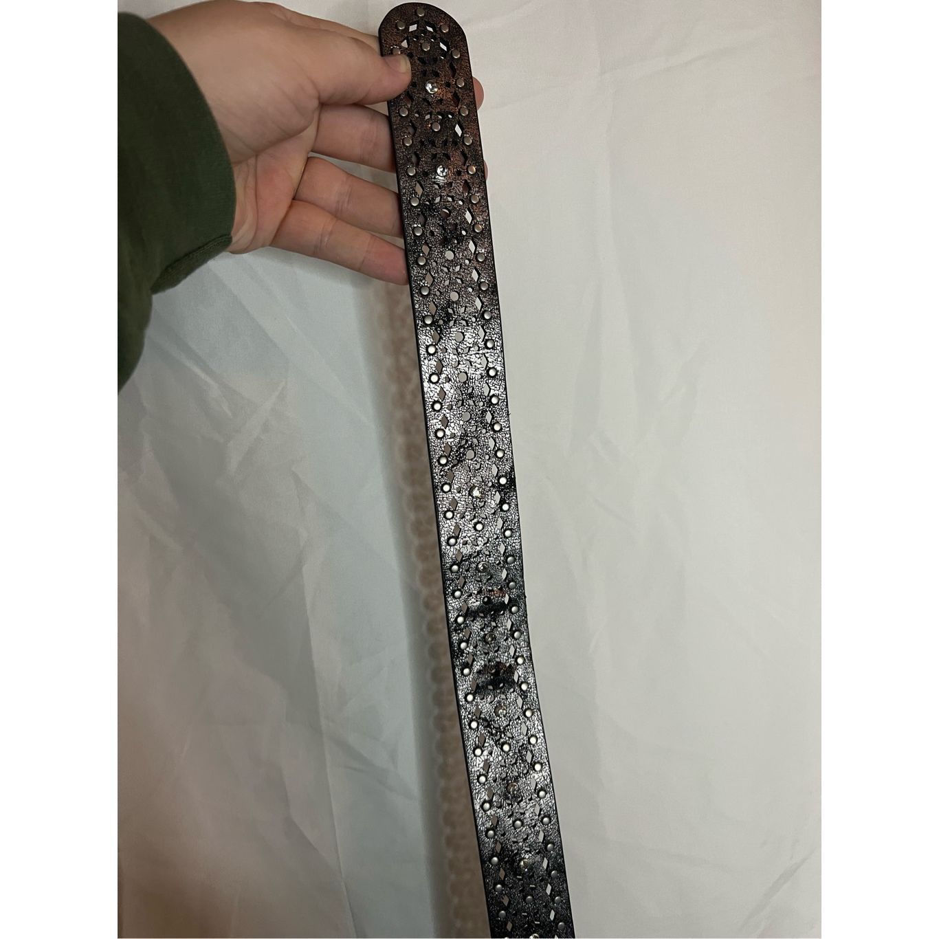 BKE BKE Woman’s Belt Color “Pew” Size Large Size ONE SIZE - 2 Thumbnail