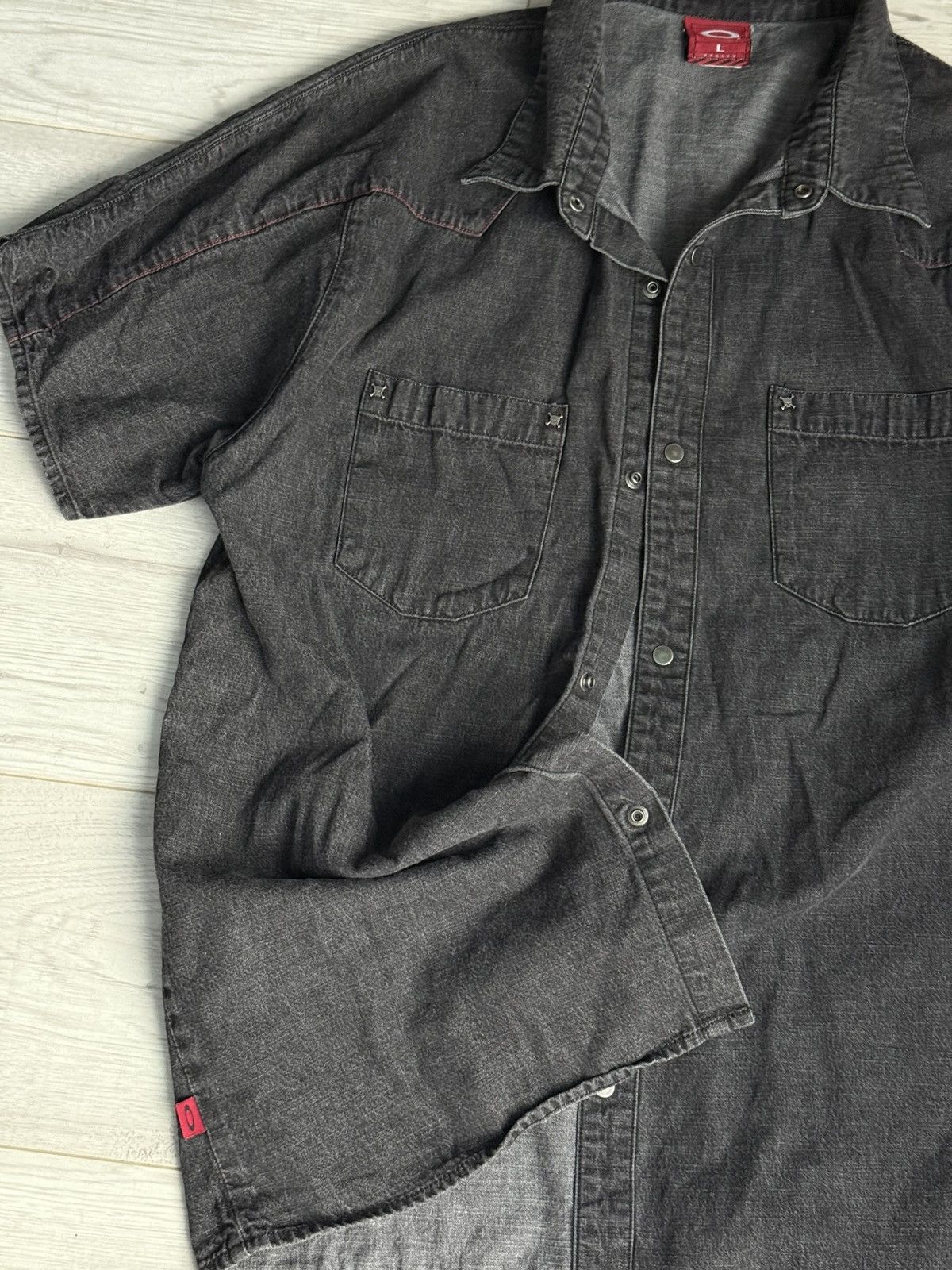 Oakley × Vintage Vintage Oakley shirt 90’s Size US L / EU 52-54 / 3 - 2 Thumbnail