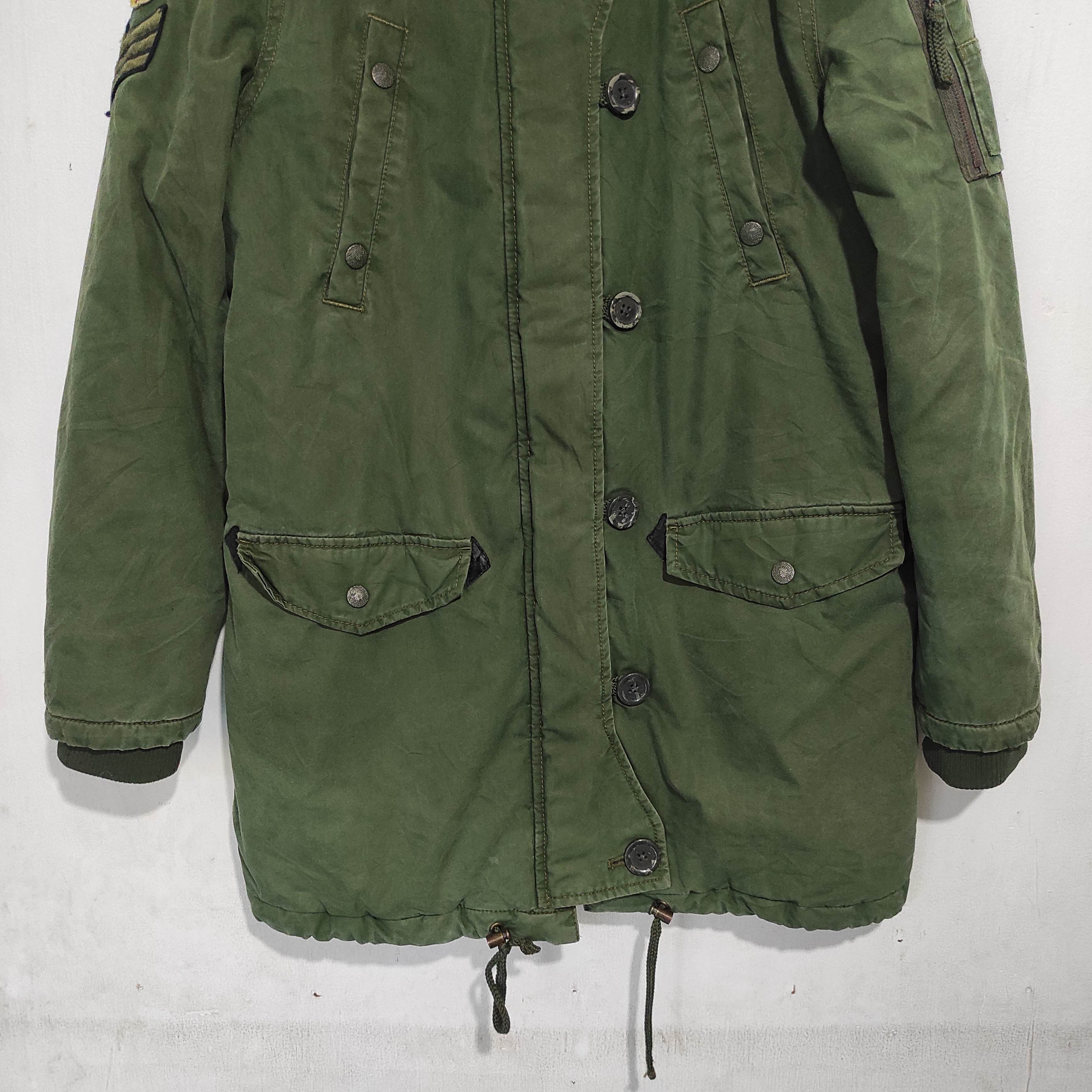 Levi's Vintage Clothing Vintage Levis US Military Parka Fur Hoodie Jacket Size US S / EU 44-46 / 1 - 5 Thumbnail