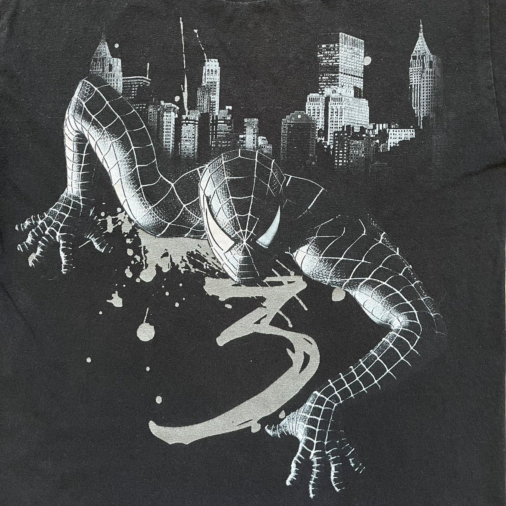 Marvel Comics Spider-Man 3 Promo 2007 Black Tee Size US XS / EU 42 / 0 - 2 Thumbnail