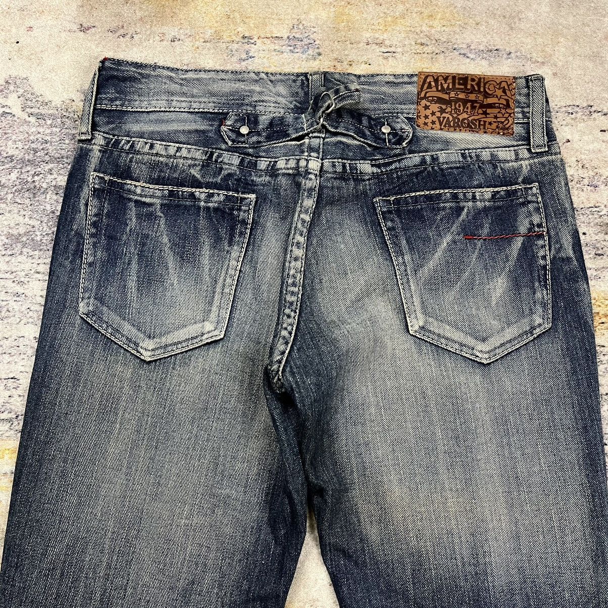 Hysteric Glamour Japanese brand varosh distressed flared denim pants Size US 32 / EU 48 - 7 Thumbnail