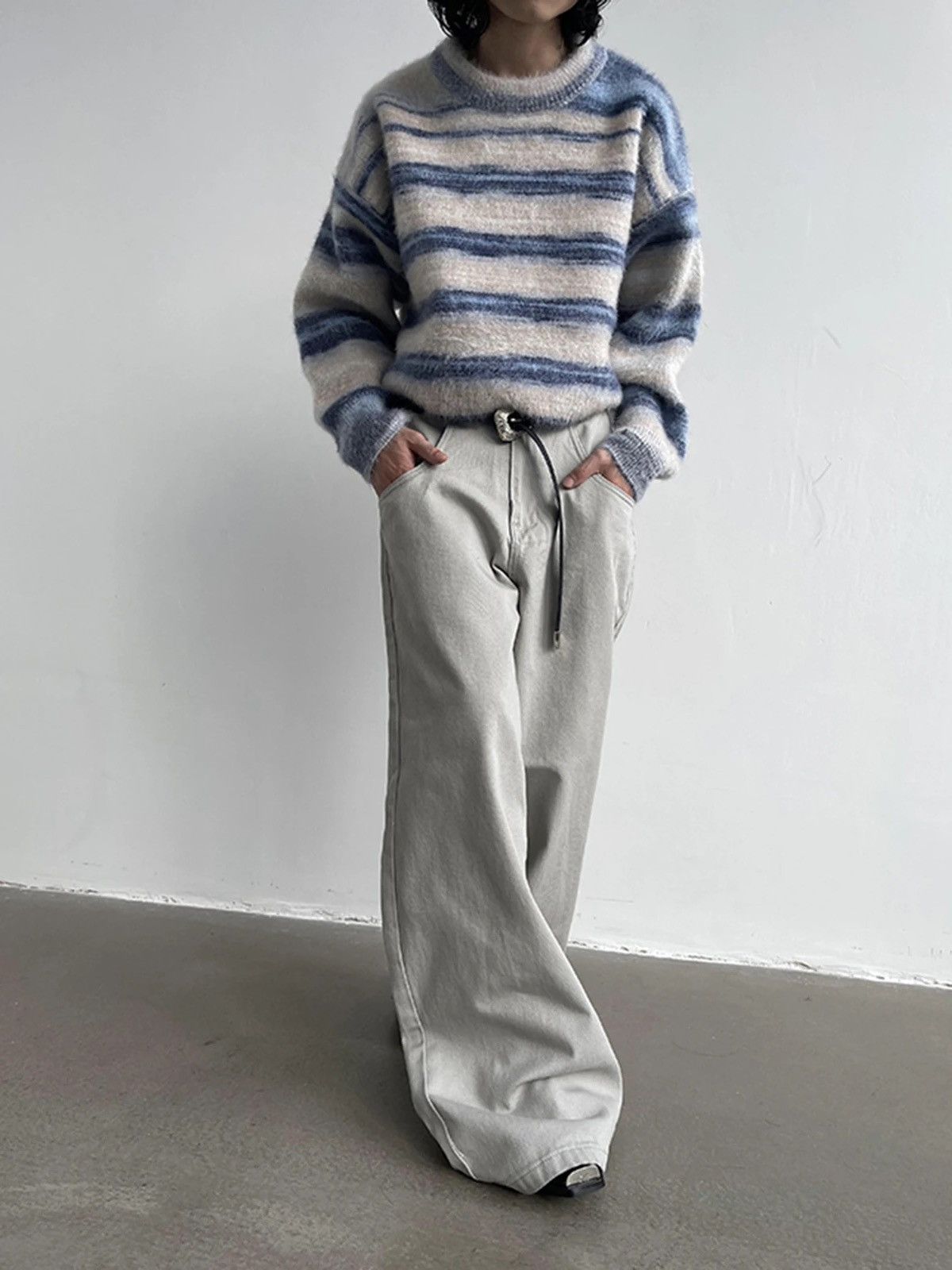 Vintage Streetwear Retro Dragging Skater Baggy Jeans Unisex Size US 28 / EU 44 - 4 Thumbnail