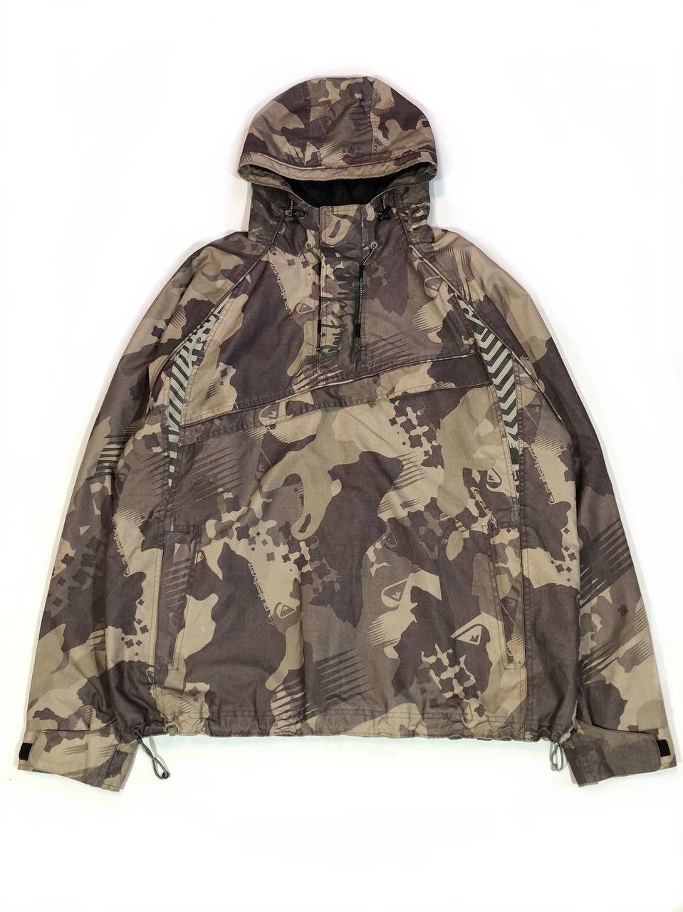 Quiksilver × Vintage Quicksilver Vintage Anorak Camo Pack Size US XL / EU 56 / 4 - 1 Thumbnail