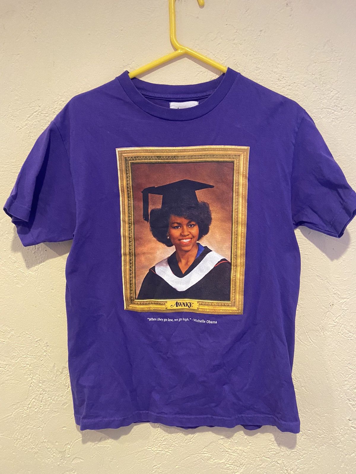 Awake NY Awake Michelle Obama Tee Size US M / EU 48-50 / 2 - 1 Thumbnail