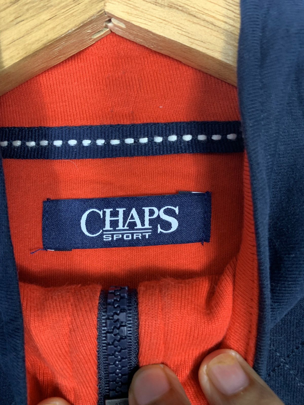 Japanese Brand × Vintage Authentic Chaps Sport half Zipper sweatshirt Size US M / EU 48-50 / 2 - 7 Thumbnail