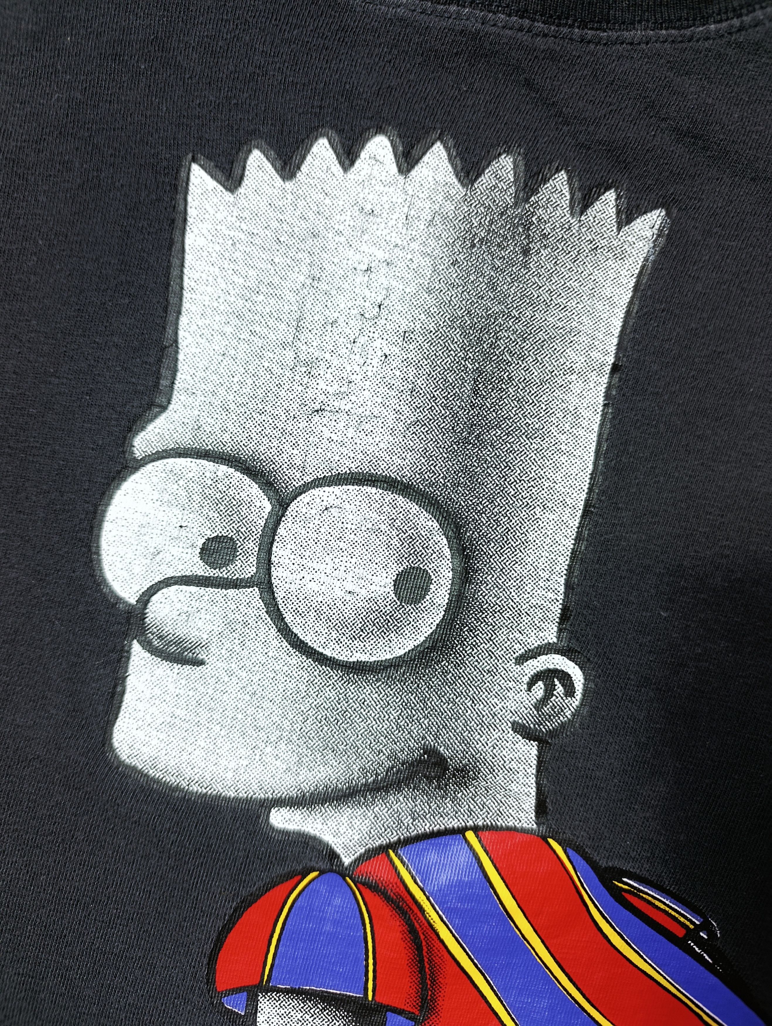 Vintage Vintage Simpson Bart Ass Fade T-shirt Size US S / EU 44-46 / 1 - 5 Thumbnail