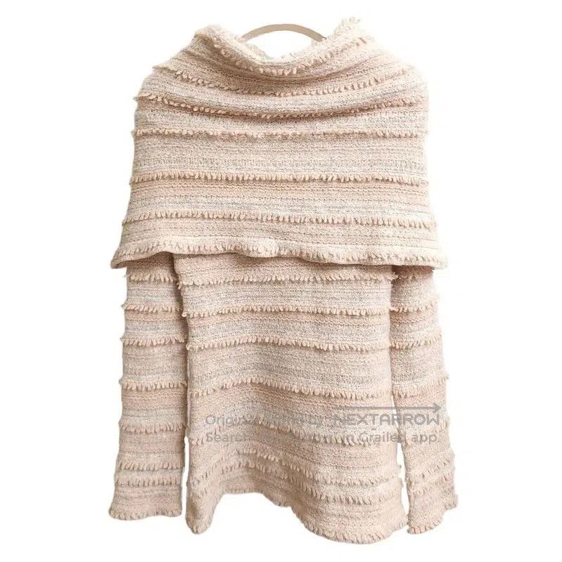 Dior Dior Light Pink Striped Wool Sweater . Size XS / US 0-2 / IT 36-38 - 2 Thumbnail