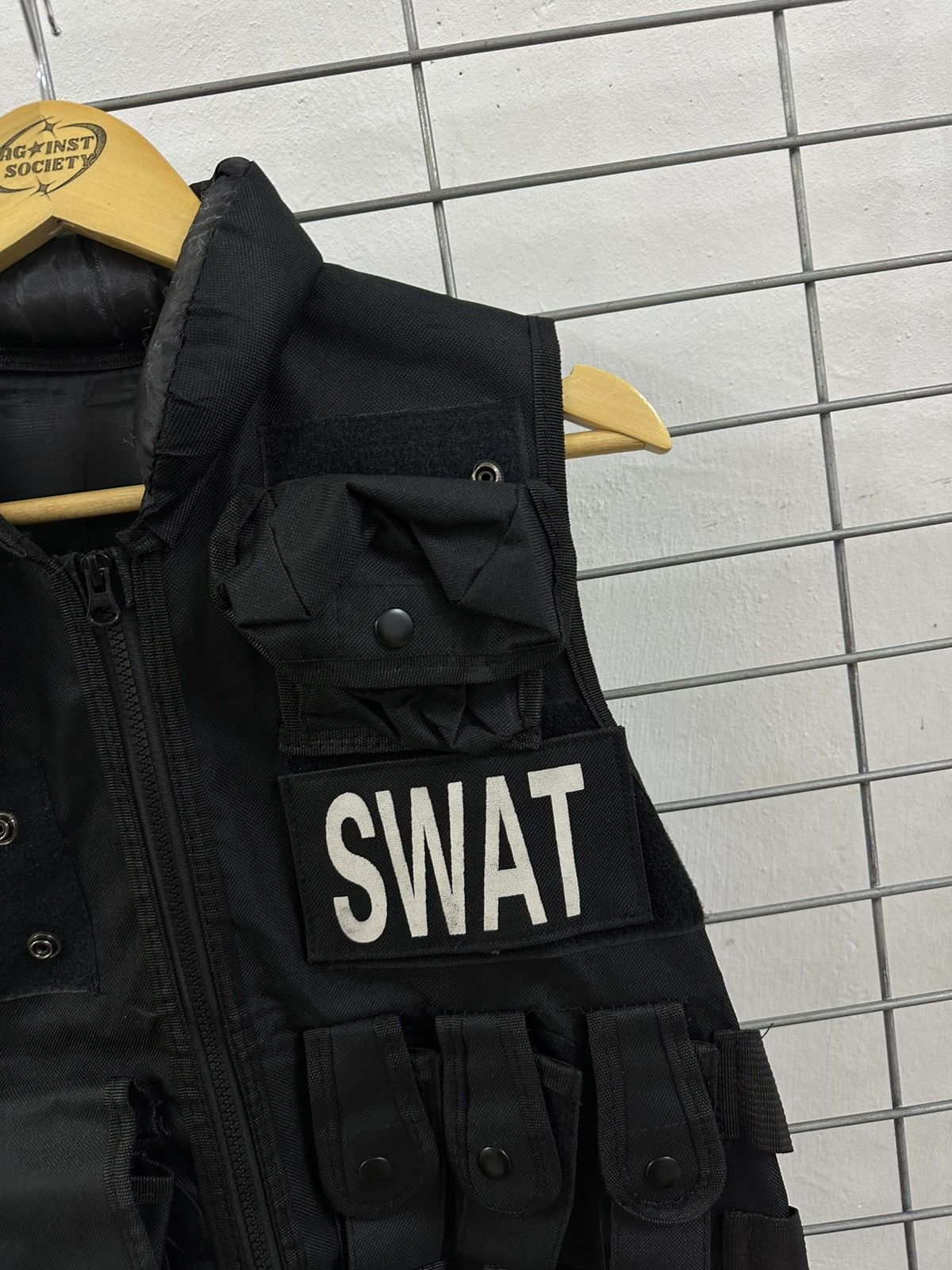 Vintage Vintage SWAT Vest Sleeveless Uniform Tactical Jacket Size 36S - 4 Thumbnail