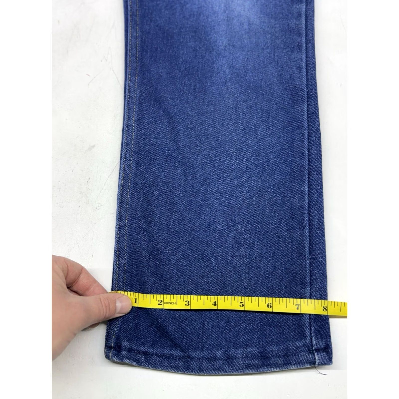 Levi's VINTAGE Levi's 549 Jeans Blue Tab Denim Mens 34x26 80s 1986 Made In USA Straight High Rise Denim Jeans Men USA 80s Retro Classic Size US 34 / EU 50 - 7 Thumbnail