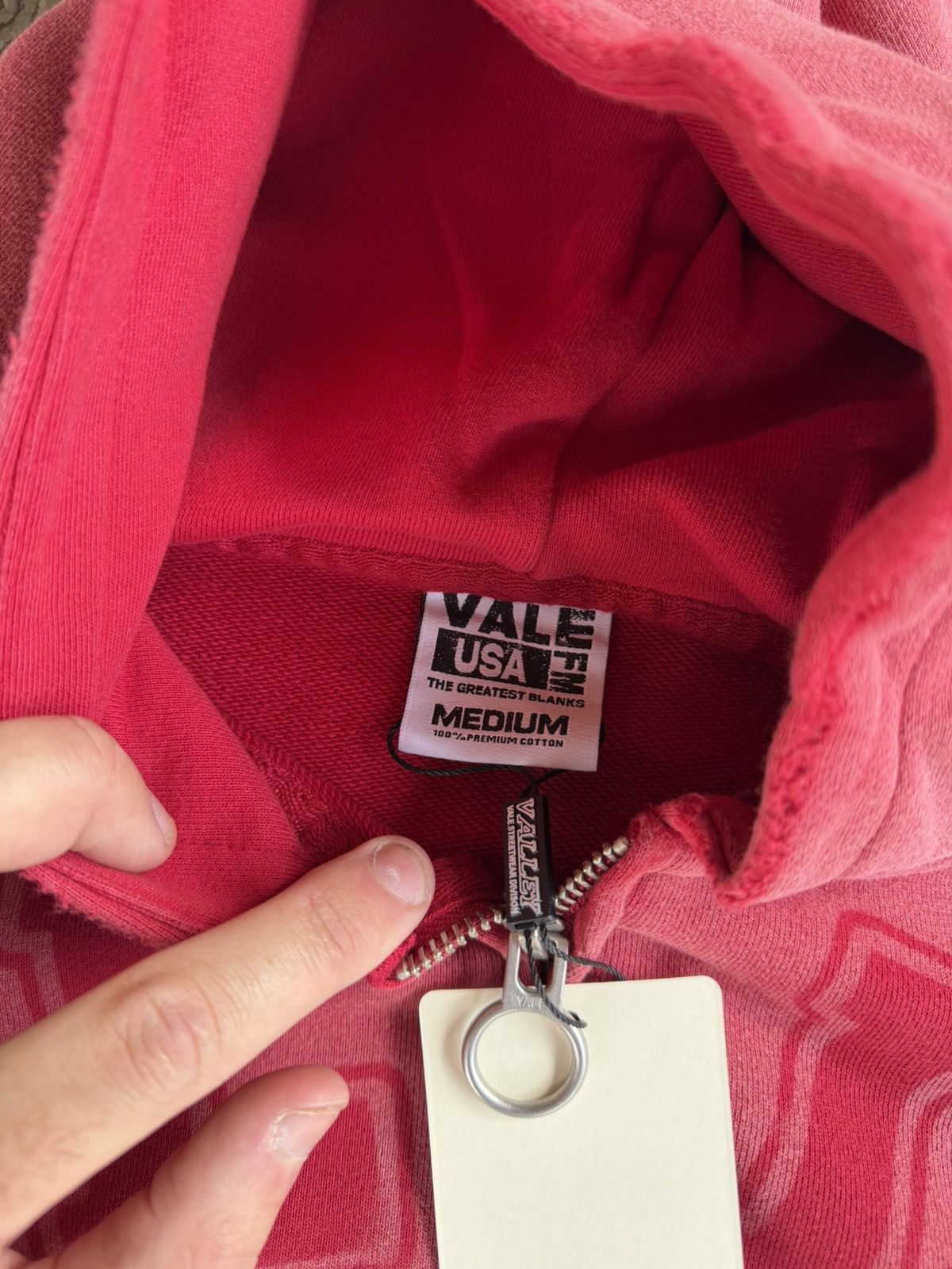 Vale Vale Forever Chimera Zip-Up Hoodie – Red Medium NWT Size US M / EU 48-50 / 2 - 5 Thumbnail