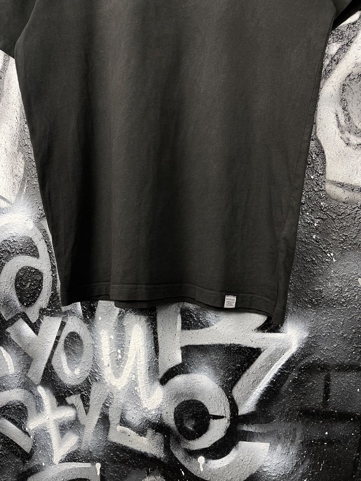 Norse Projects Norse Projects Black Sun Fade Organic Cotton T-Shirt Size L Size US L / EU 52-54 / 3 - 5 Thumbnail
