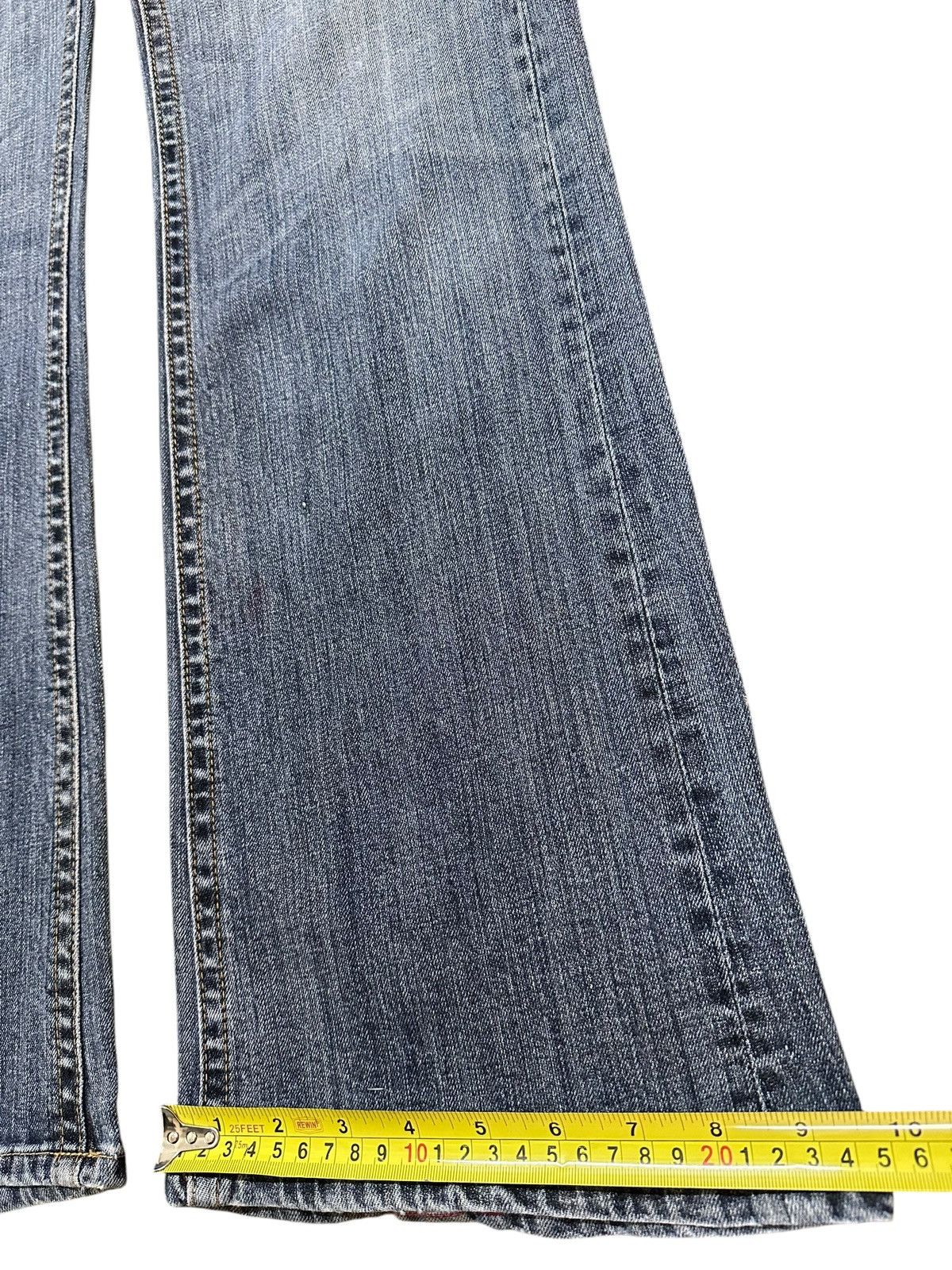 If Six Was Nine Vintage Japanese Brand Blue Wash Style Flare Jeans Size US 32 / EU 48 - 16 Thumbnail