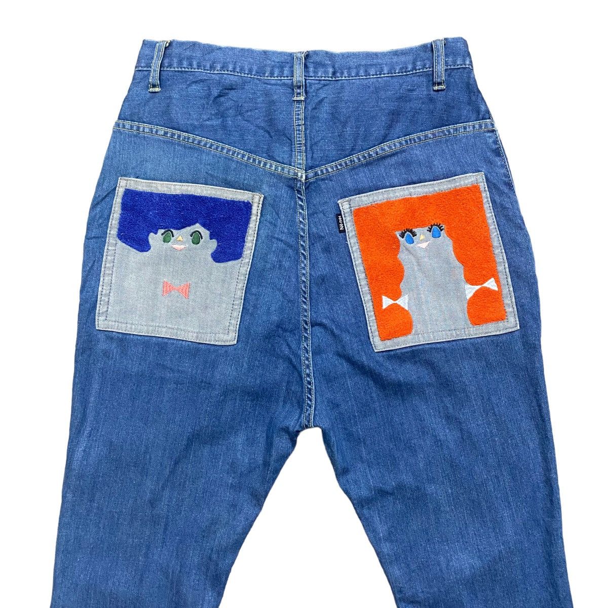 Ne-Net Ne-net Denim Drop Crotch Pants Size 28" / US 6 / IT 42 - 3 Thumbnail