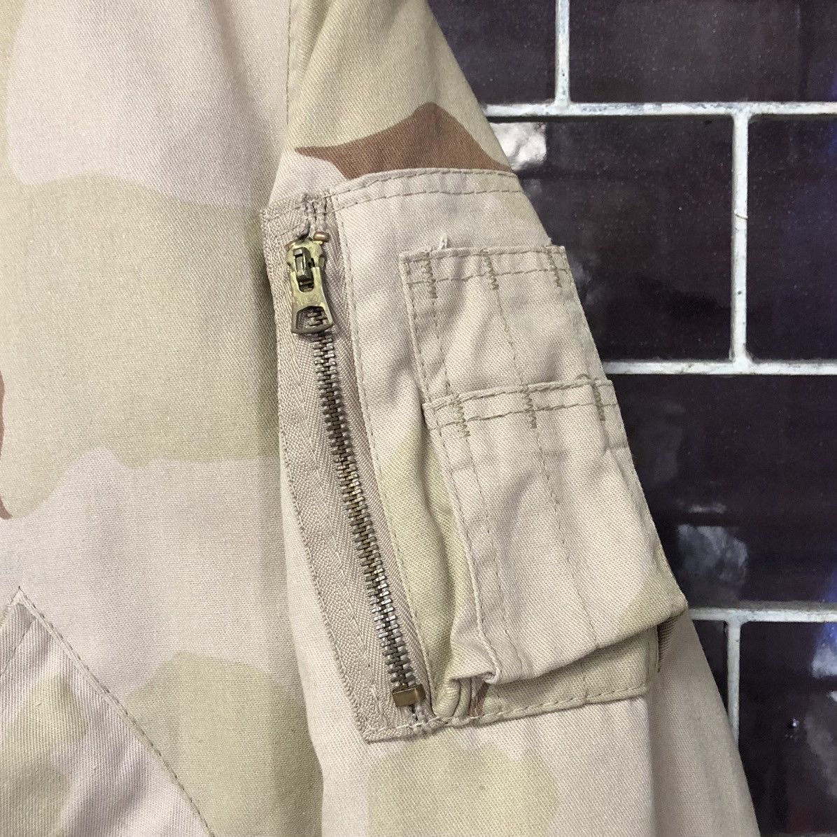 Alpha Industries VTG Alpha Industries Camo MA-1 Flight Bomber Jacket 🇺🇸 Size US S / EU 44-46 / 1 - 6 Thumbnail