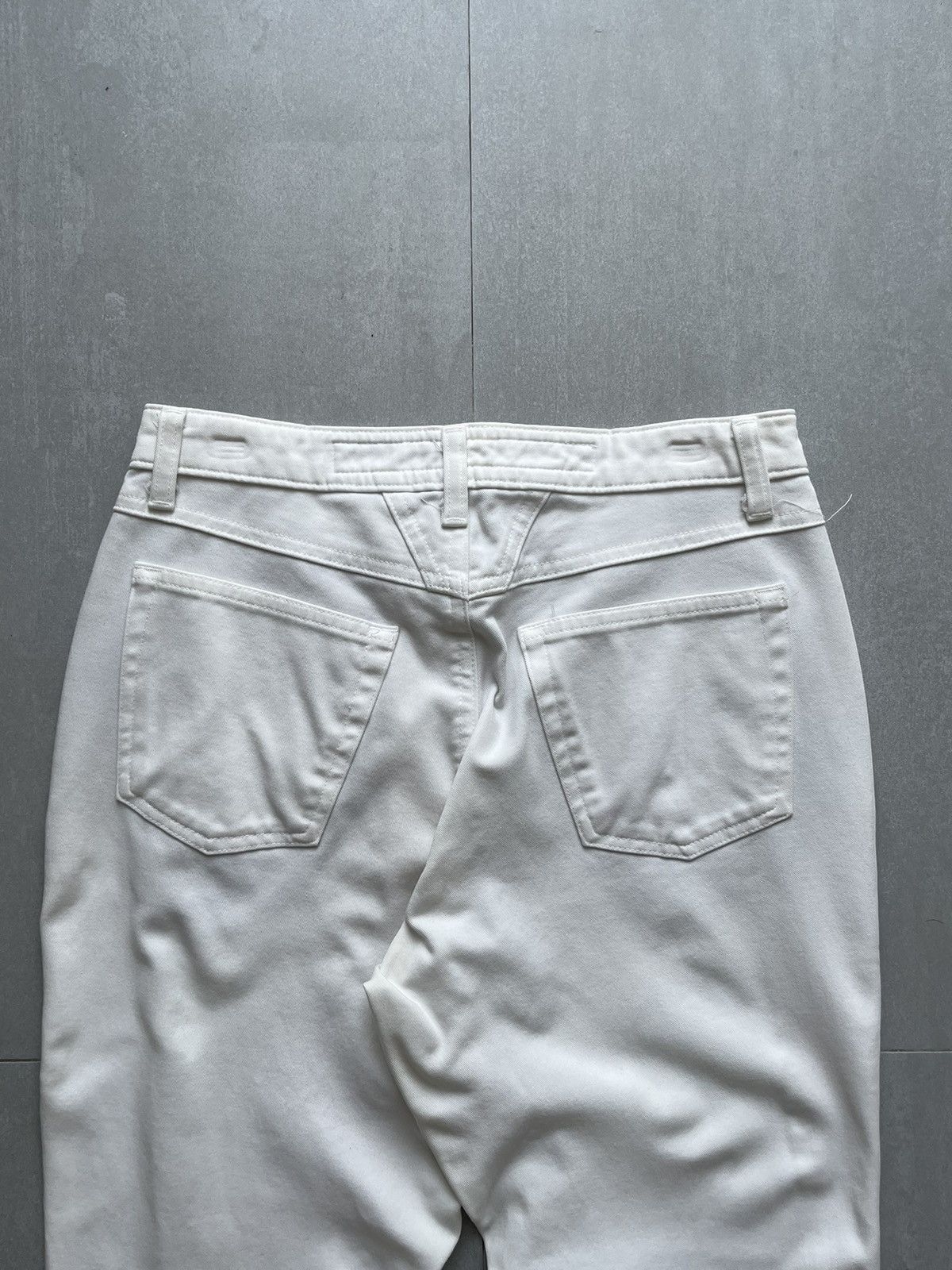 Marithe + Francois Girbaud Marithe francois girbaud white pants Size US 28 / EU 44 - 9 Thumbnail