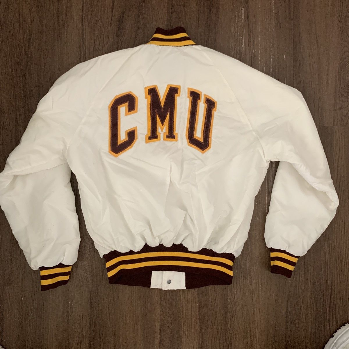 Other Vintage 80s 90s Central Michigan University Bomber Size US M / EU 48-50 / 2 - 1 Thumbnail