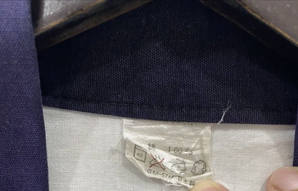 14th Addiction × Japanese Brand Vintage Kimono Indigo Big Logo Size US L / EU 52-54 / 3 - 11 Thumbnail