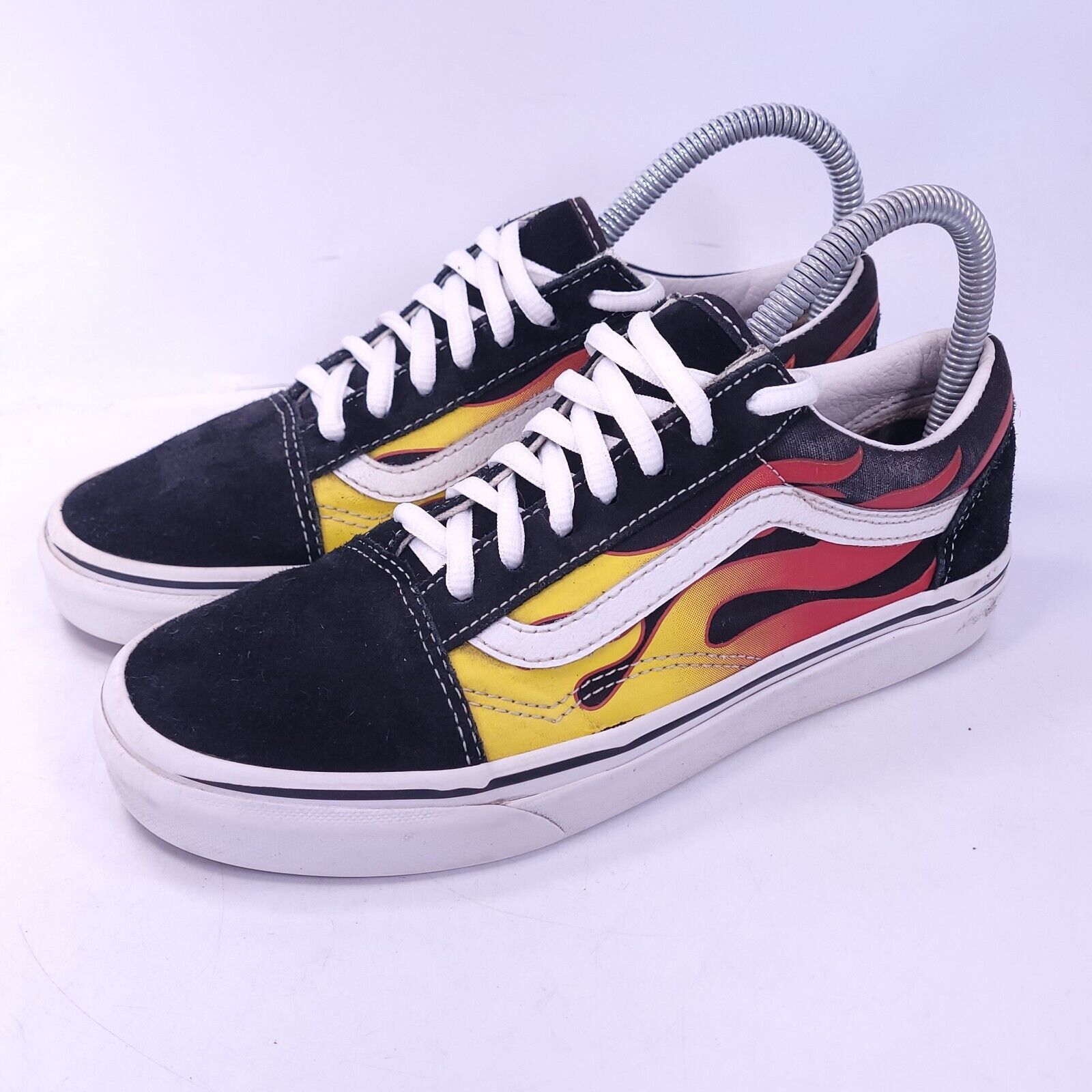 Vans Vans Off the Wall Old Skool Shoe Womens Size 7 500714 Black Size US 7 / IT 37 - 1 Thumbnail