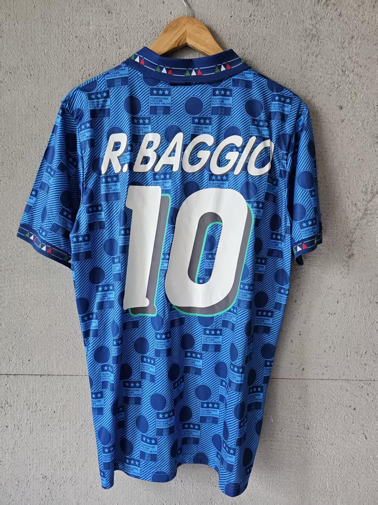 Other 1994 Italy 10 Roberto Baggio Jersey Home Size US XL / EU 56 / 4 - 1 Thumbnail