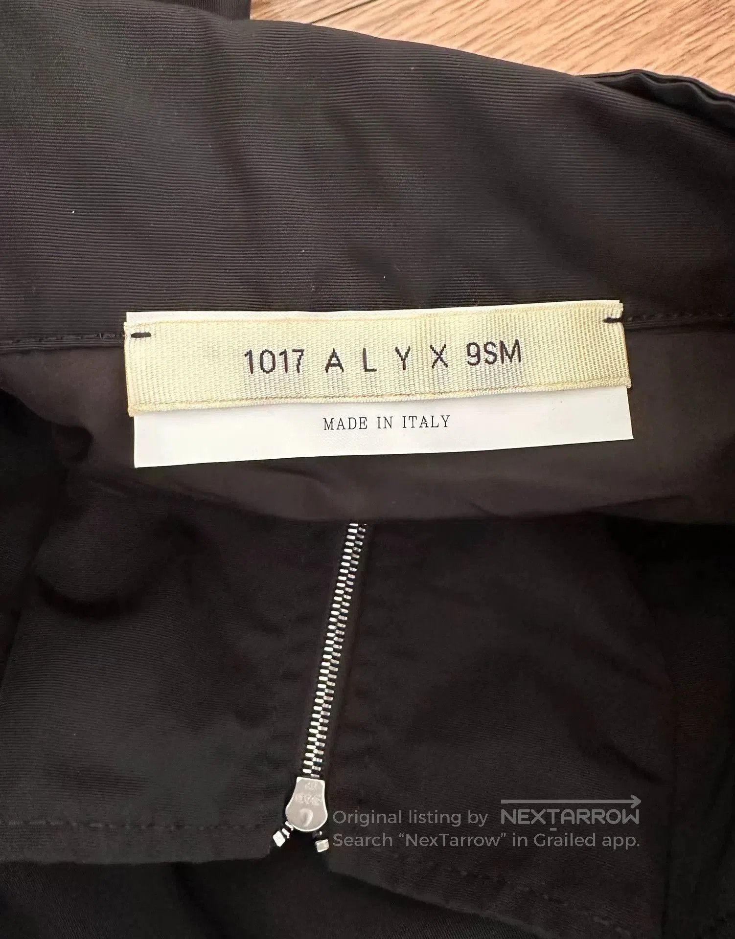 1017 ALYX 9SM black short zip collar jacket. Size US S / EU 44-46 / 1 - 4 Thumbnail