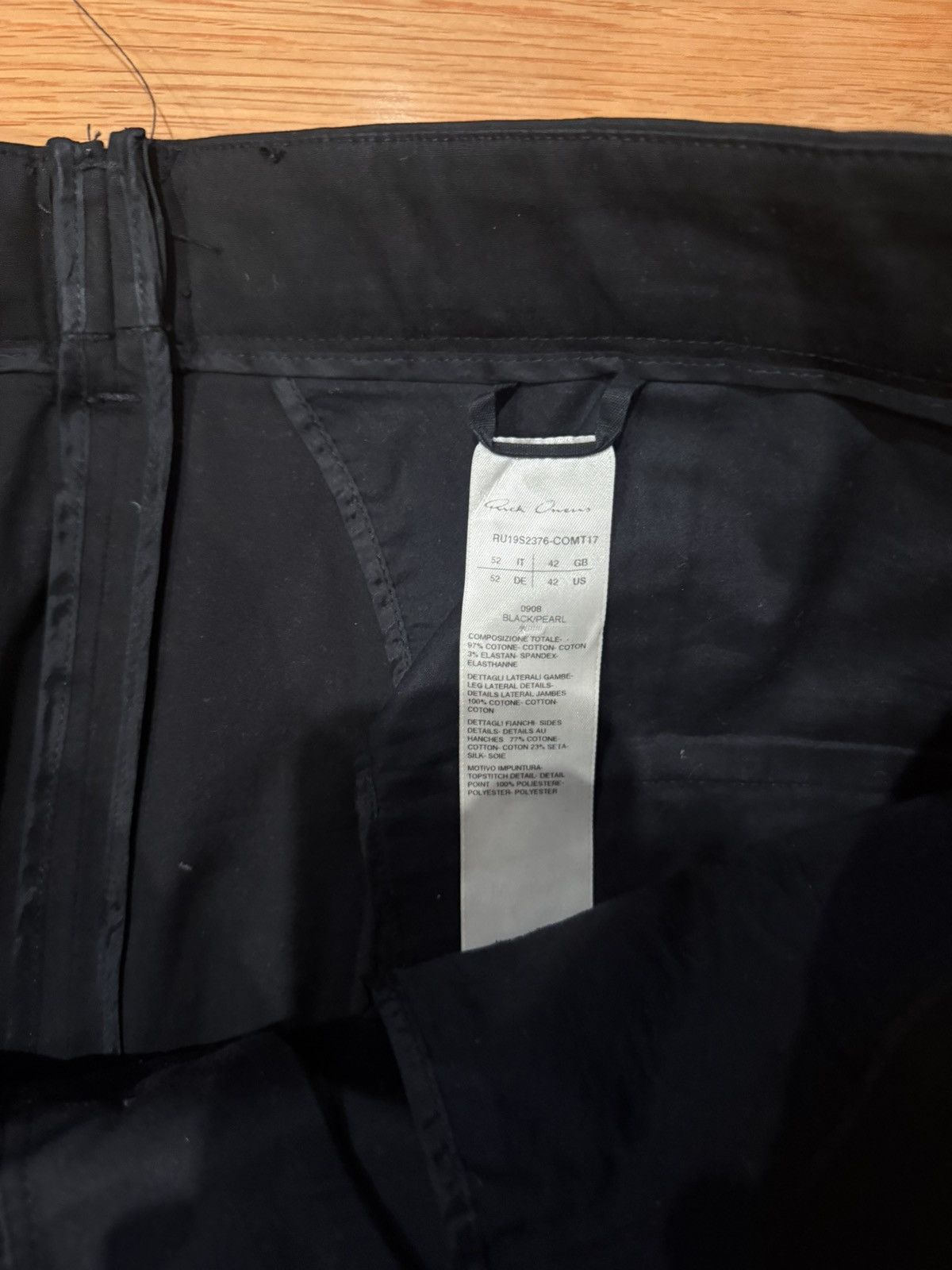 Rick Owens Drop Crotch Rick Owens Trousers Size US 36 / EU 52 - 5 Thumbnail