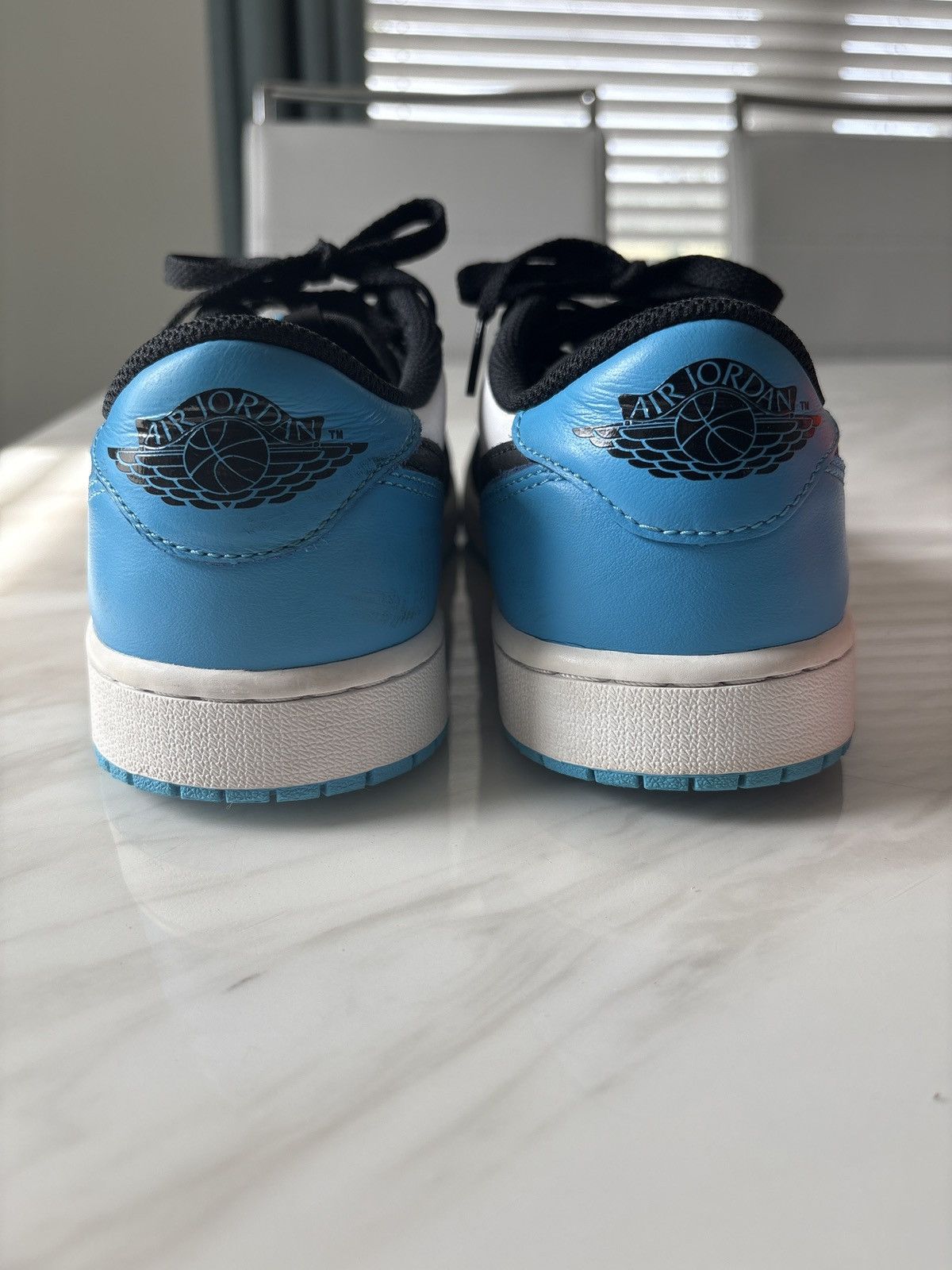 Jordan Brand Jordan 1 Retro Low OG Powder Blue Size US 9 / EU 42 - 5 Thumbnail