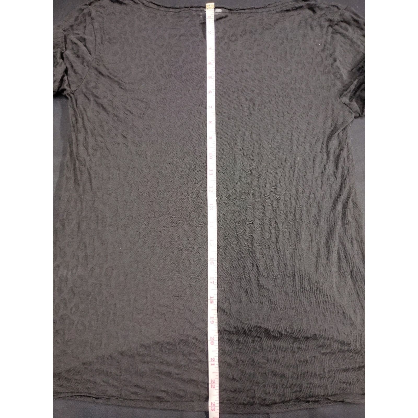 Victoria's Secret PINK Victoria's Secret Sheer Leopard Scoop Neck ShortSleeve Size S / US 4 / IT 40 - 7 Thumbnail