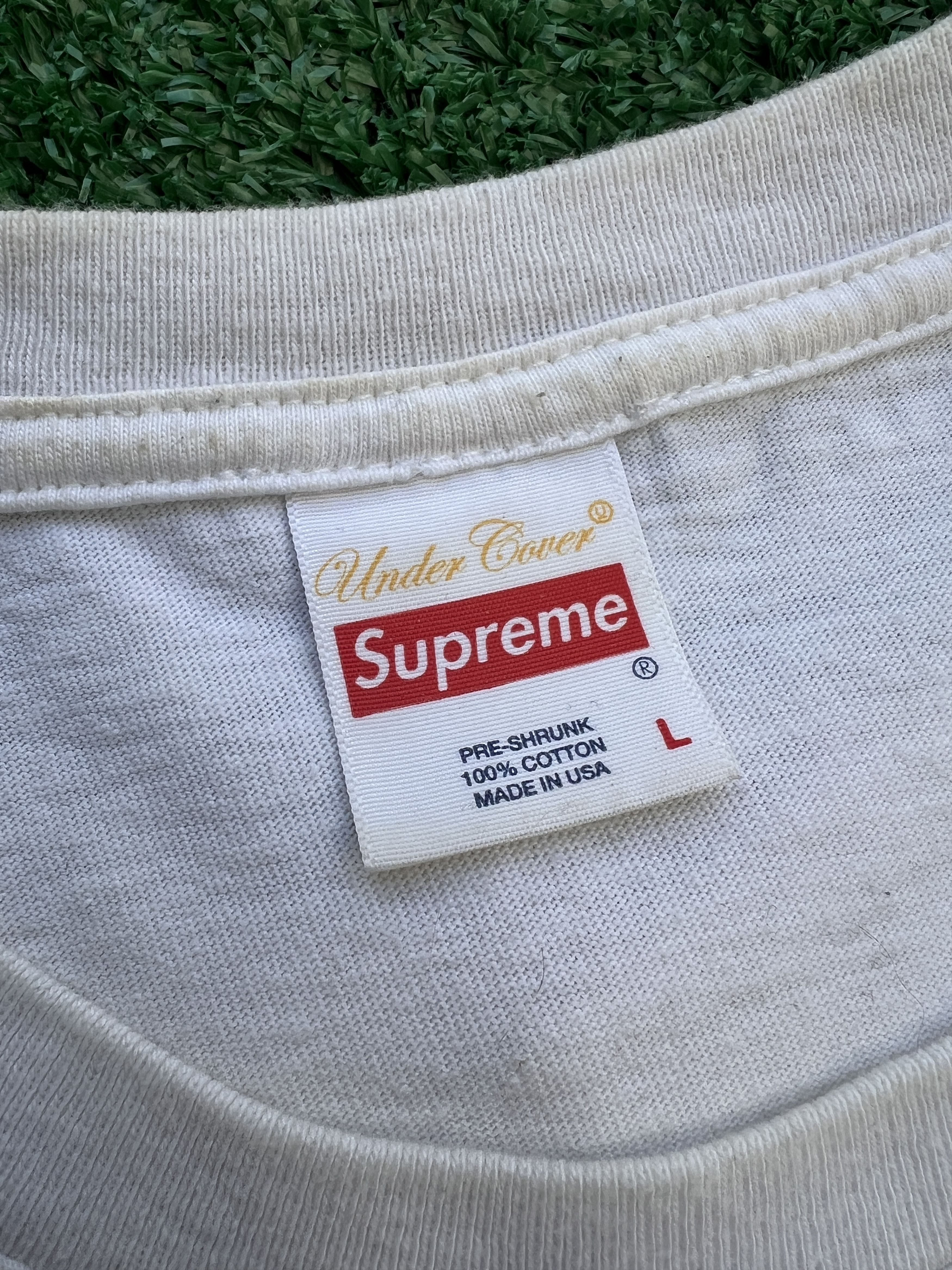 Public Enemy × Supreme × Undercover Supreme Undercover Public Enemy Tee SS18 Size US L / EU 52-54 / 3 - 11 Thumbnail