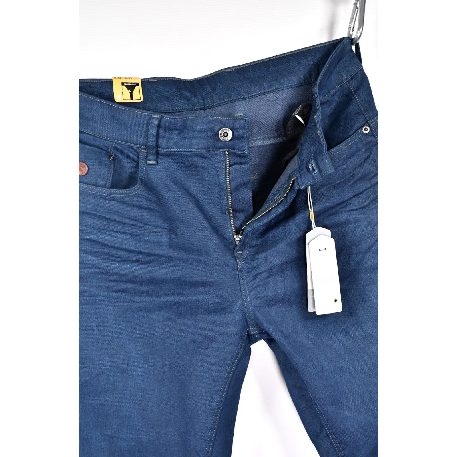 G-Star G-Star Raw Type C 3D Loose Tapered Comfort Jeans Women's W29 L32 Denim Blue 87% Cotton 12% Polyester 1% Elastane Regular Classic Boyfriend" Size 29" - 4 Thumbnail