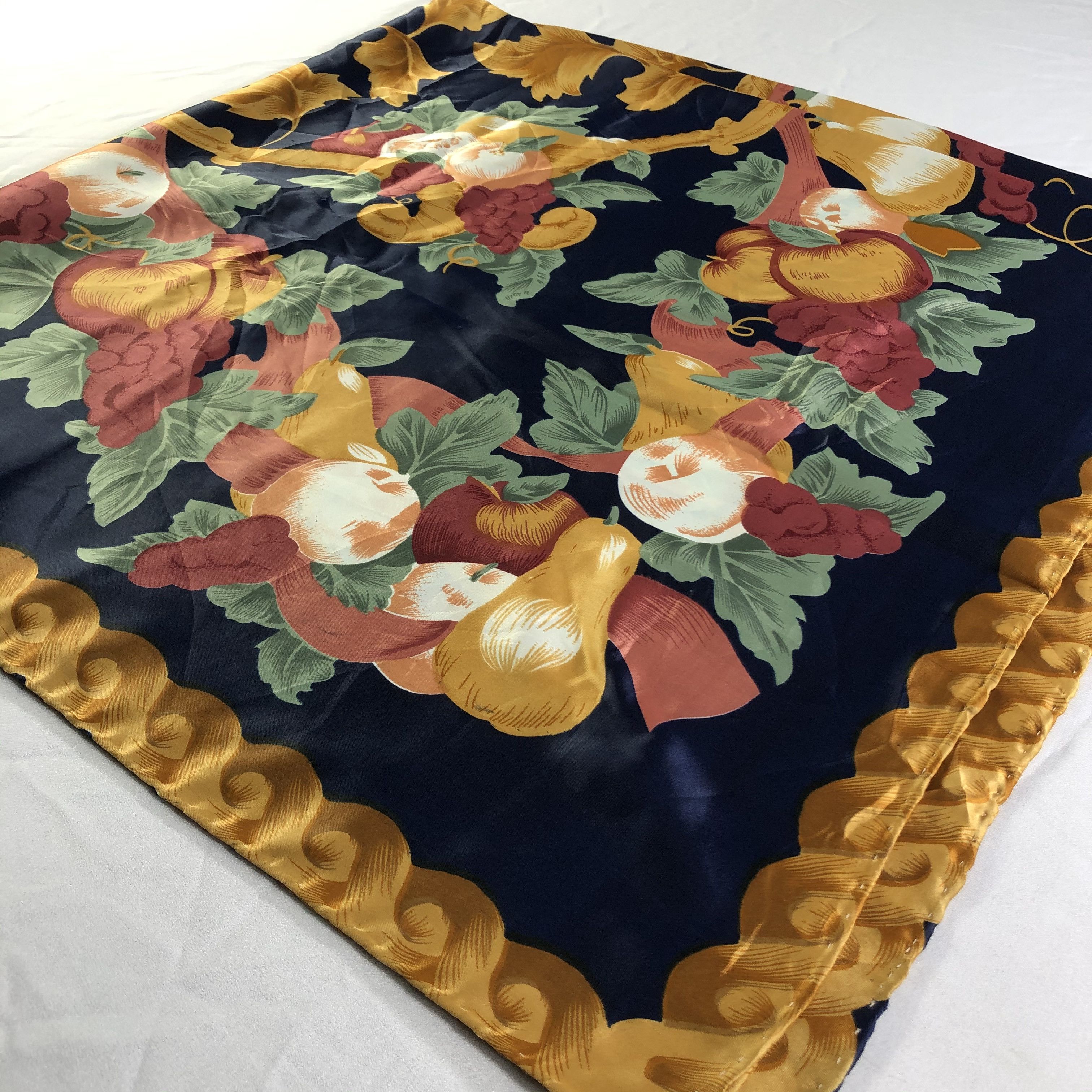 Vintage Vintage Silk Scarf Size ONE SIZE - 3 Thumbnail