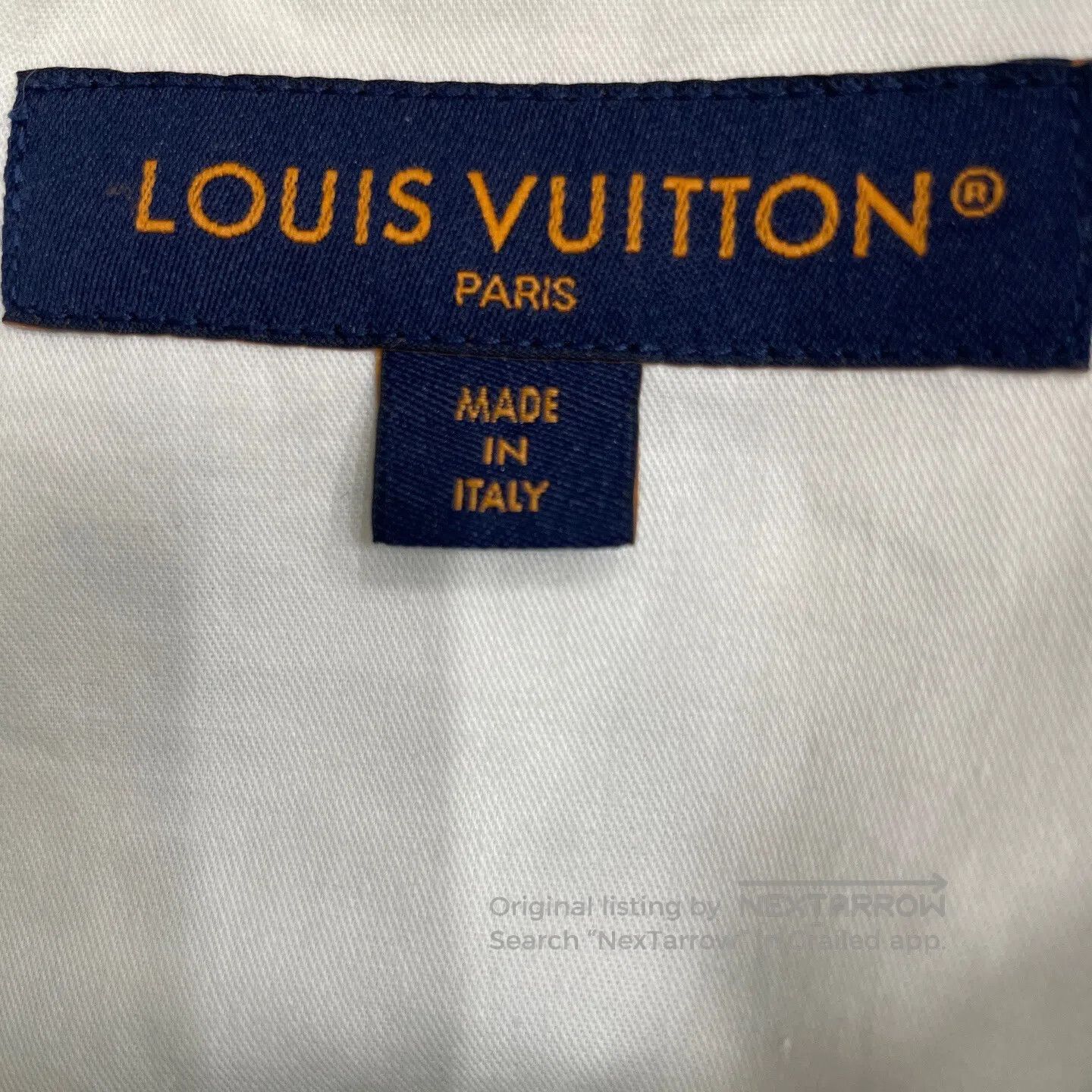 Louis Vuitton Louis Vuitton Letter Pattern Single Breasted Long Sleeve S Size US M / EU 48-50 / 2 - 4 Thumbnail