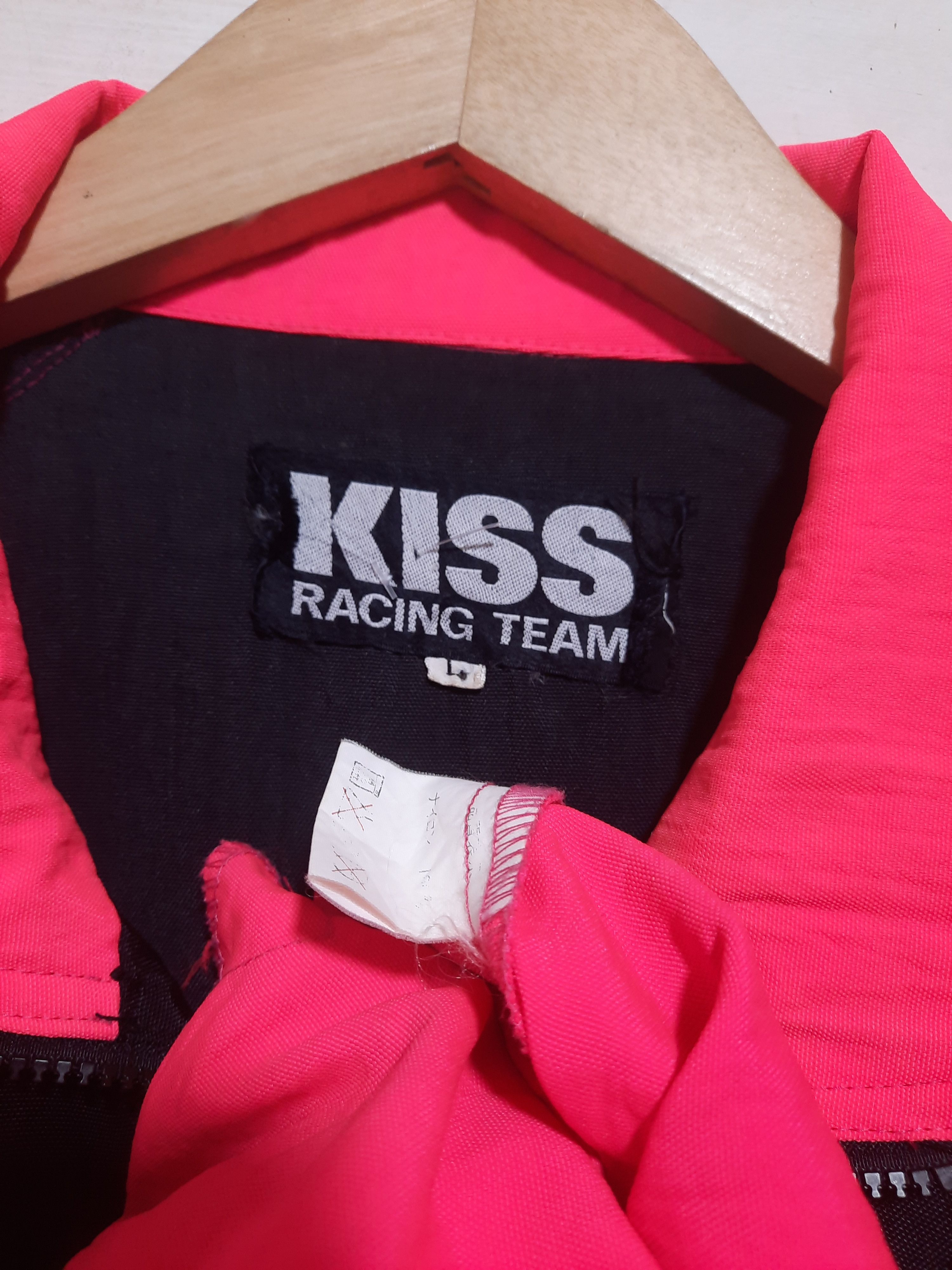 KISS Vintage Kiss Racing Team Motorcycle Jacket Size US L / EU 52-54 / 3 - 3 Thumbnail