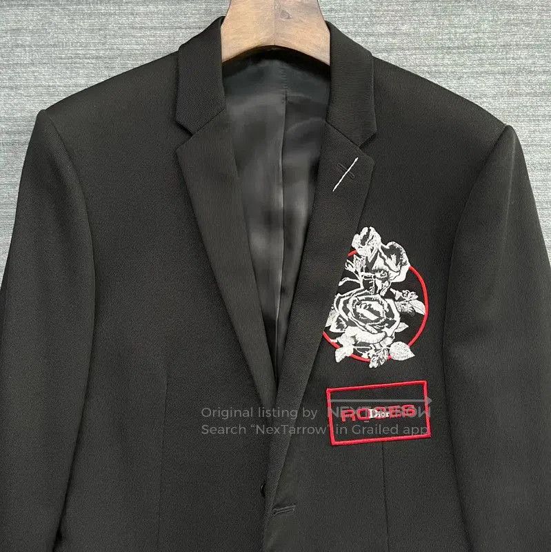 Dior Dior Black Wool Men's Spring Autumn Outerwear . Size US M / EU 48-50 / 2 - 6 Thumbnail