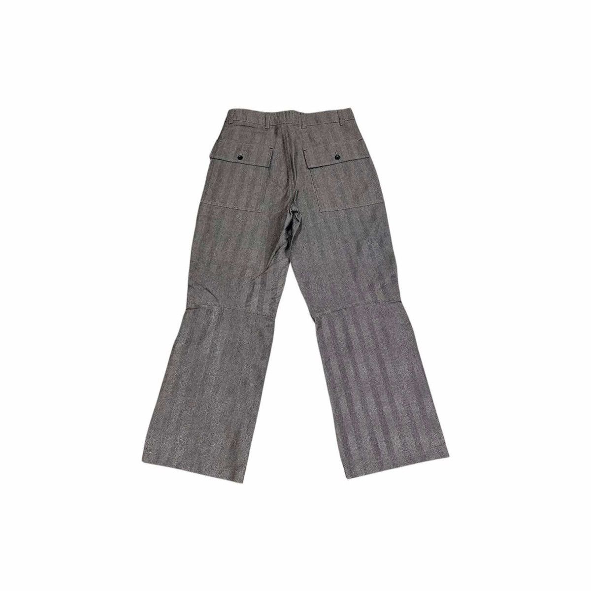 If Six Was Nine × Le Grande Bleu (L.G.B.) × Marithe + Francois Girbaud 🔥Y2K Vintage Marithe Francois Girbaud Baggy Pants Flared Size US 30 / EU 46 - 6 Thumbnail