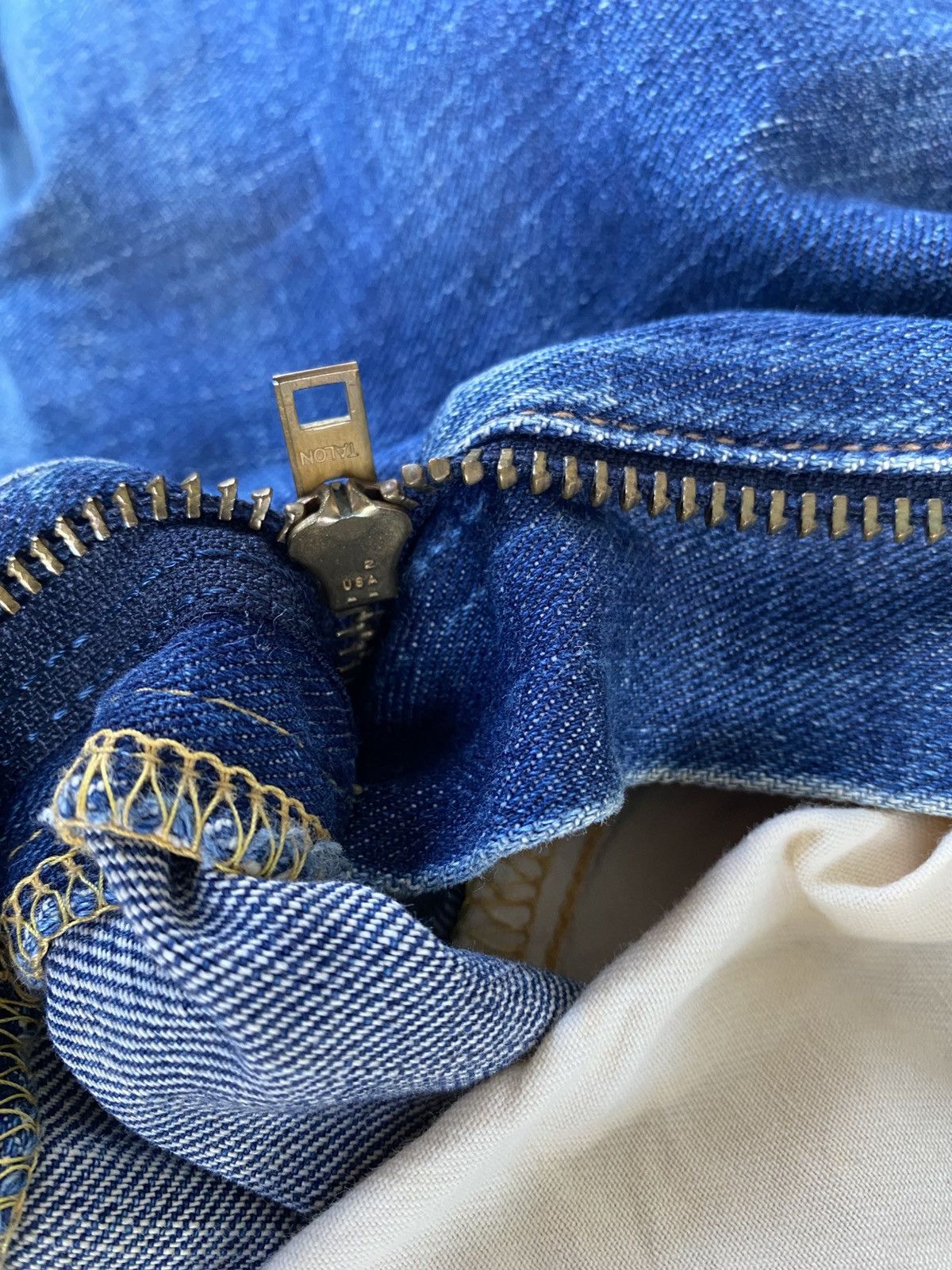 Lee Vintage Lee Riders Selvedge Washed Jeans Size US 31 - 9 Thumbnail