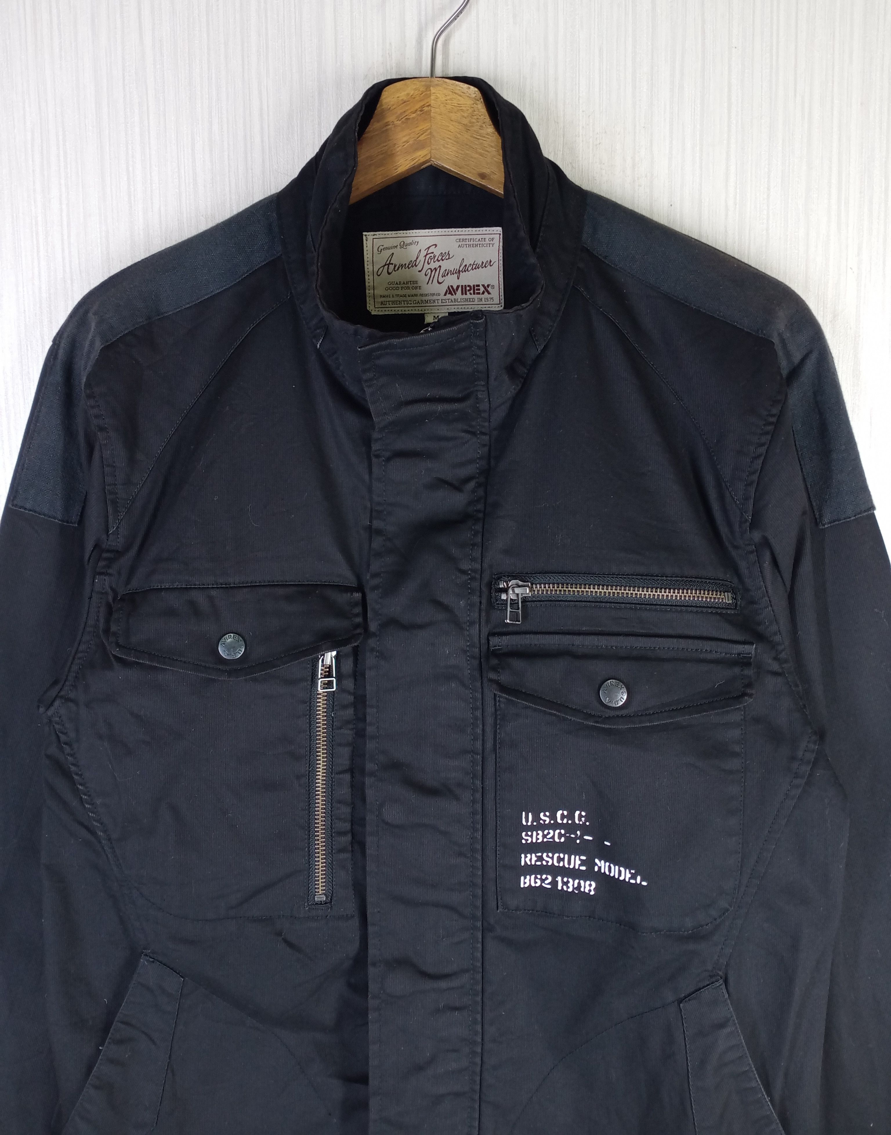 Avirex Rare Avirex Stretch Military Tactical Pocket Jacket Size US M / EU 48-50 / 2 - 3 Thumbnail