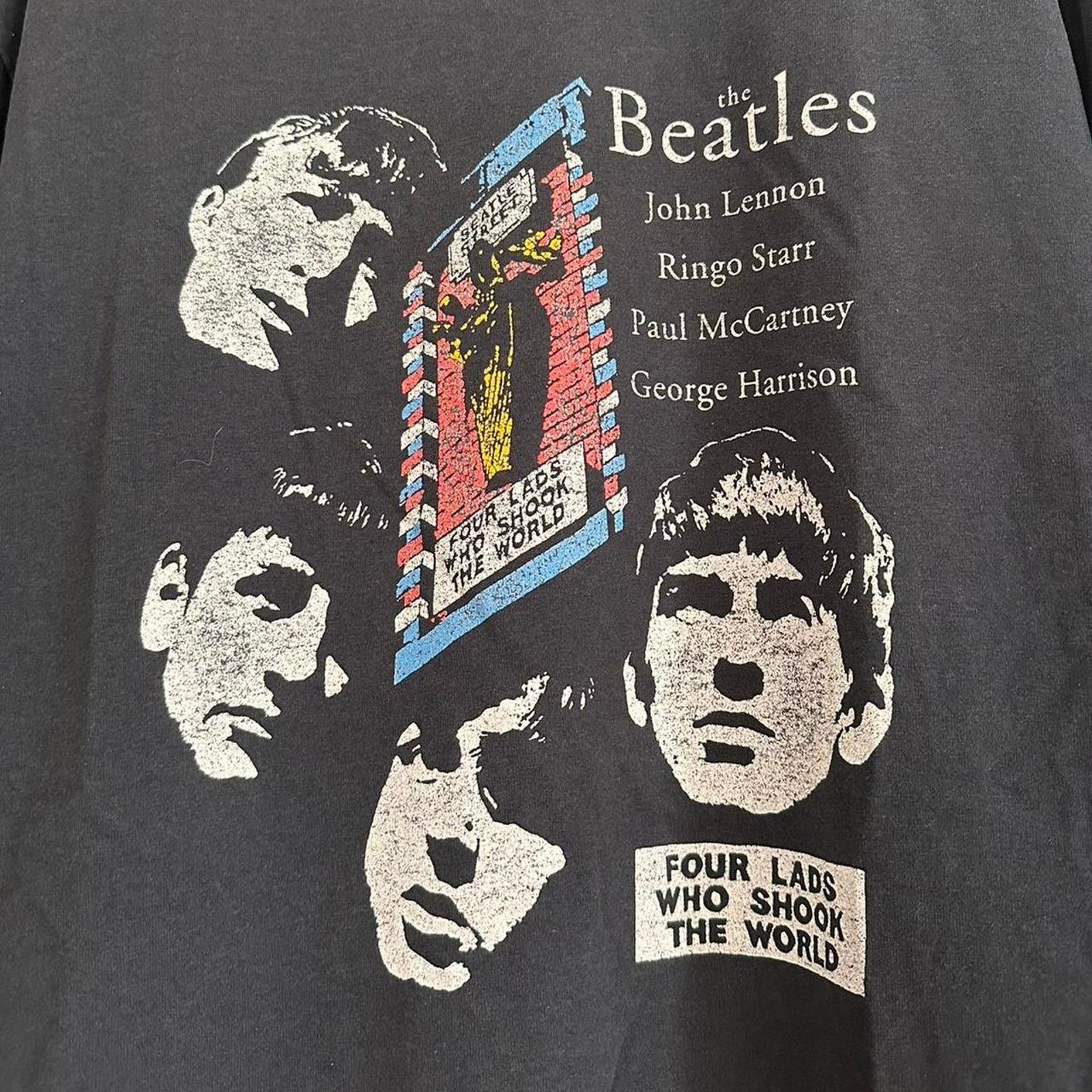 Band Tees × Vintage Vintage The Beatles Band Shirt Size US L / EU 52-54 / 3 - 3 Thumbnail