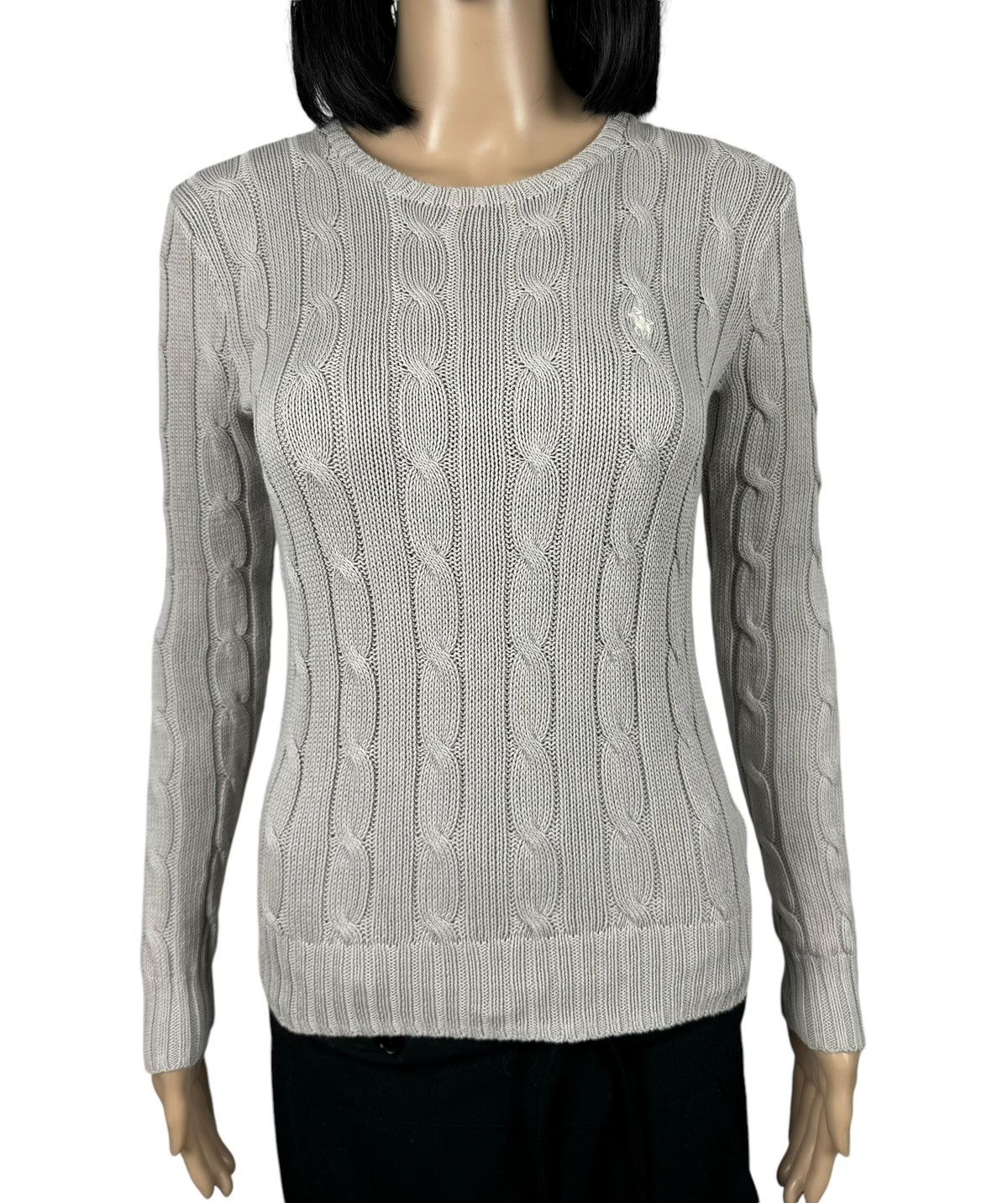 Polo Ralph Lauren Polo Ralph Lauren Cable Knit Cotton Sweater size XS Size XS / US 0-2 / IT 36-38 - 2 Thumbnail