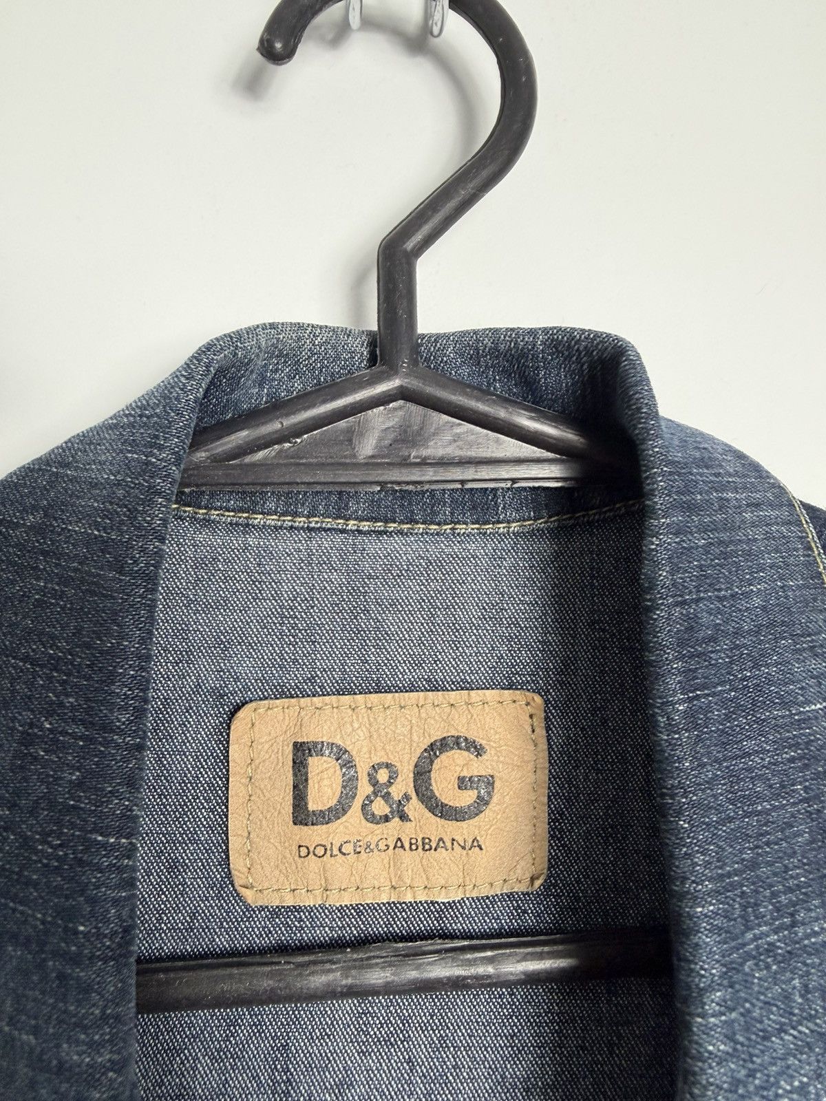 Dolce & Gabbana Dolce & Gabbana Vintage 90's Diamond Sleeveless Denim Jacket Size S / US 4 / IT 40 - 9 Thumbnail