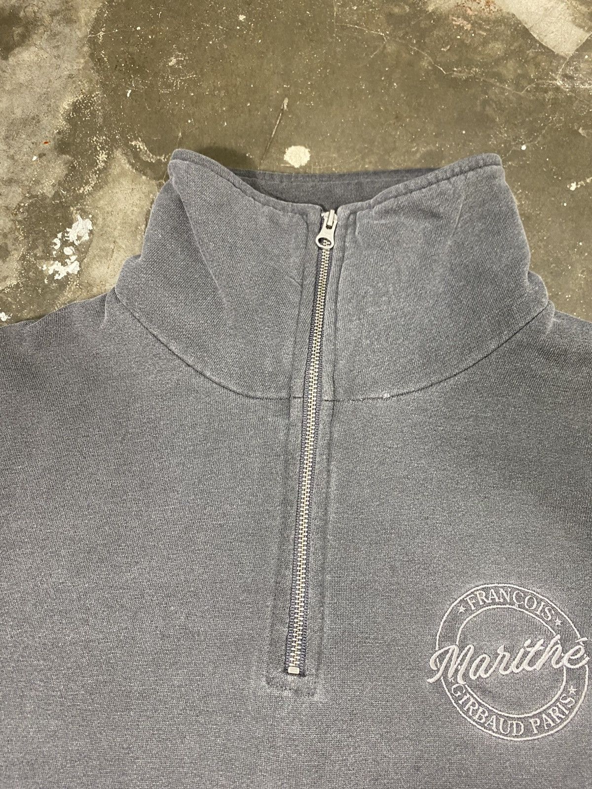 Marithe + Francois Girbaud Vintage Marithe Francois Girbaud Crop Top Sweatshirt Size S / US 4 / IT 40 - 8 Thumbnail