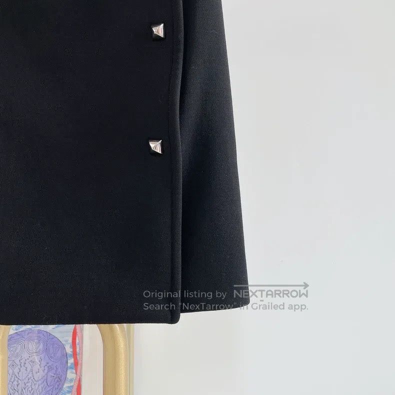 Hermes Hermes Black skirt Size 25" / US 0 / IT 36 - 4 Thumbnail