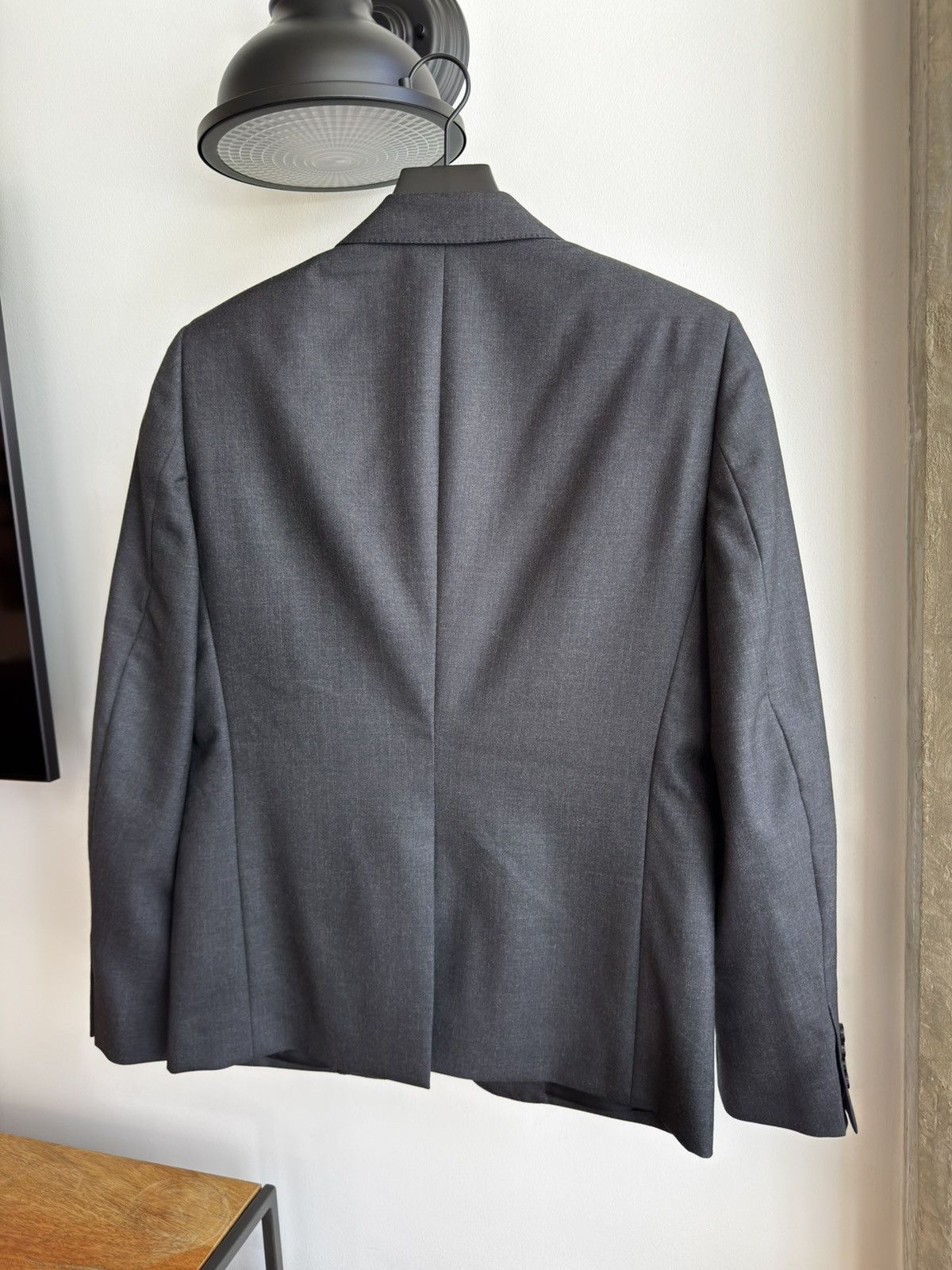 Celine Charcoal Gray Blazer Size 40R - 2 Thumbnail
