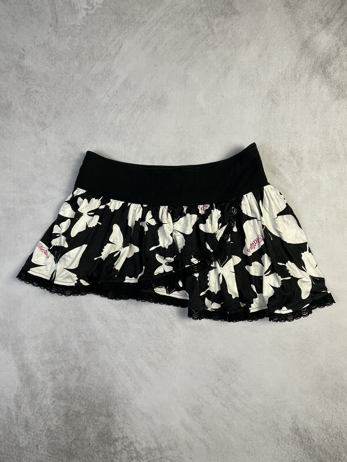 Japanese Brand Ma*rs 2009 Butterfly Asymmetric Skirt Skort Mars Sukapan Size 24" / US 00 / IT 34 - 1 Thumbnail