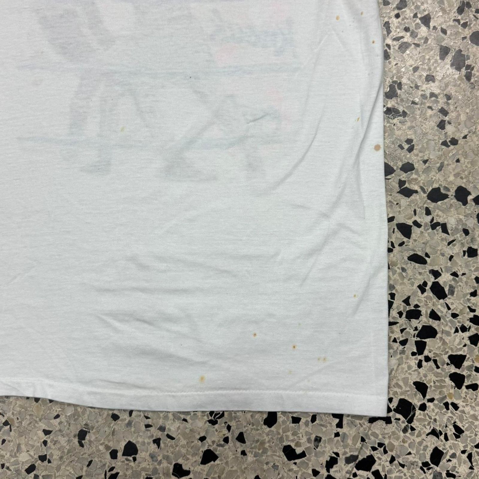 Hanes × Vintage VINTAGE 80S SINGLE STITCH BOXING TKO THUNDERN KNOCK OUT TEE: Size US XL / EU 56 / 4 - 8 Thumbnail