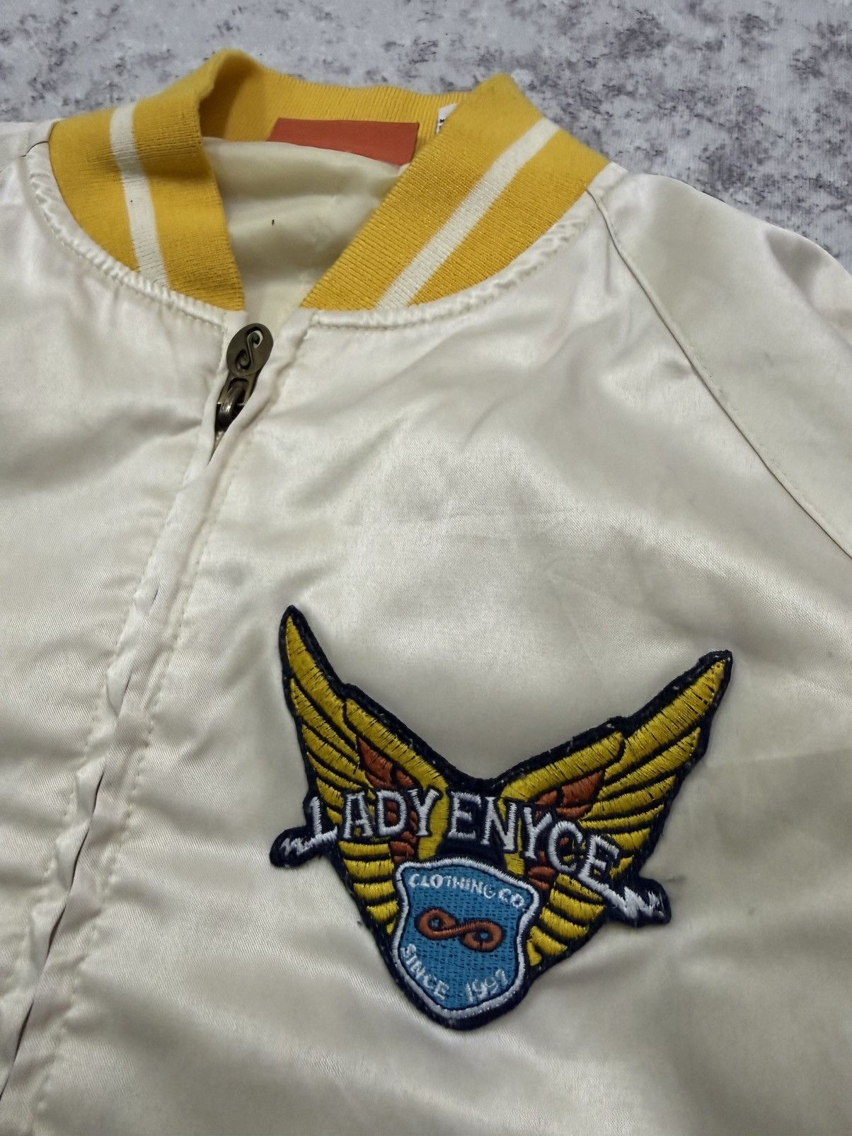 Enyce Lady Enyce Backhit Logo Cropped Bomber Jacket Size S / US 4 / IT 40 - 8 Thumbnail