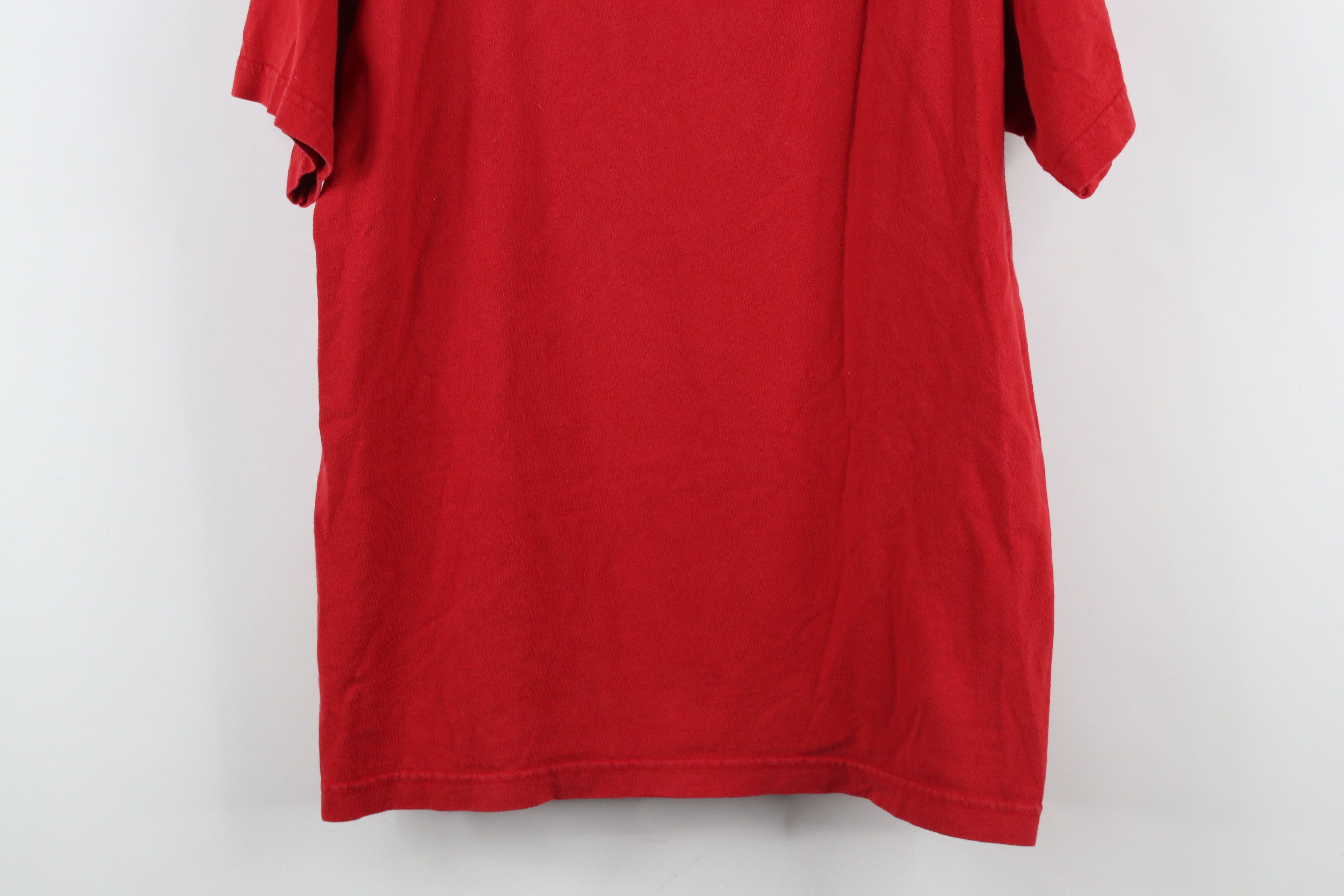 Aeropostale × Vintage Vintage 90s Y2K Aeropostale Spell Short Sleeve T-Shirt Red Size US M / EU 48-50 / 2 - 11 Thumbnail