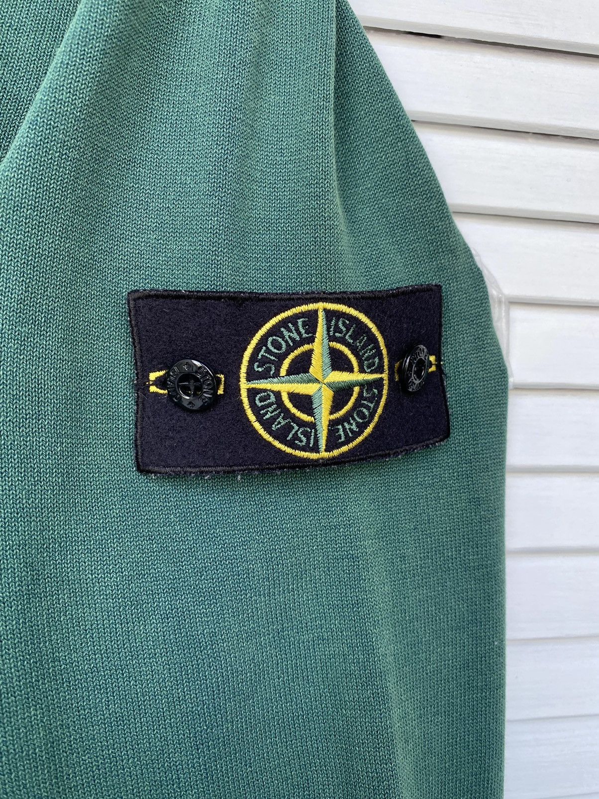 Stone Island Vintage Stone Island V Neck Summer Knitwear Sweater Size US L / EU 52-54 / 3 - 10 Thumbnail